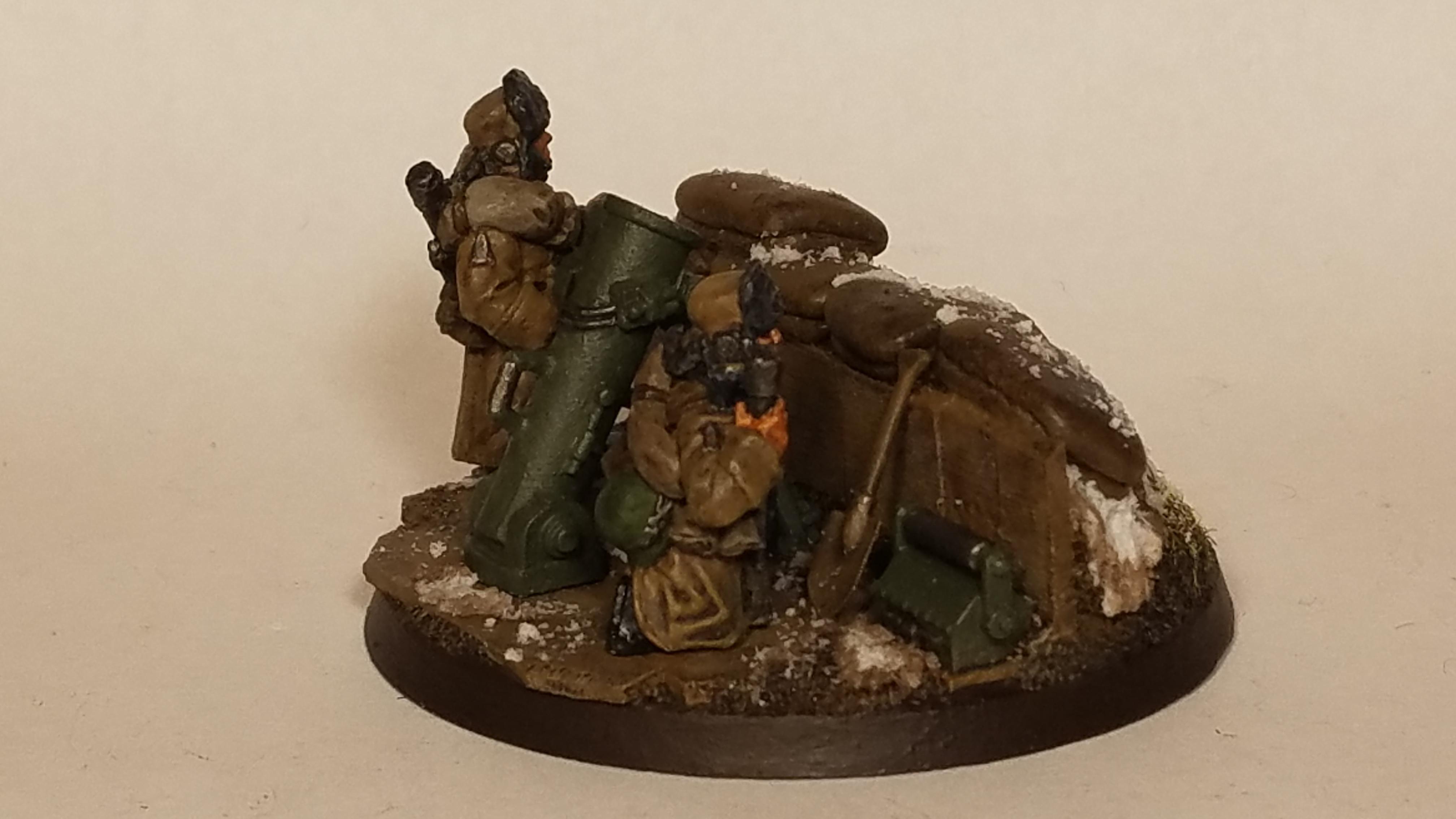 2nd Edition, Astra Militarum, Heavy Weapon Squad, Ice Warriors Of Valhalla, Ice Warriors Of Valhallan, Imperial Guard, Mortar, Valhallans