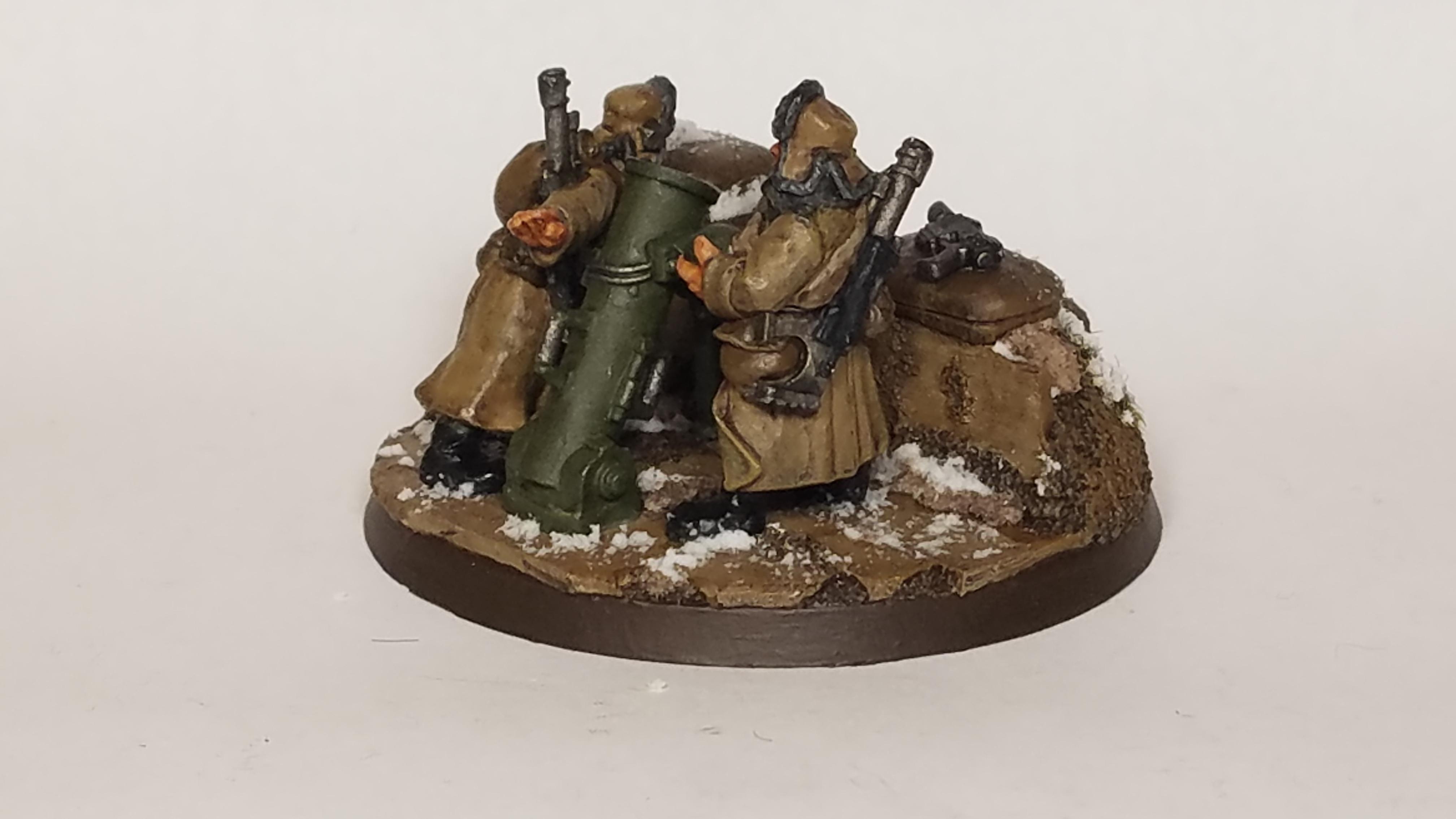 2nd Edition, Astra Militarum, Heavy Weapon Squad, Ice Warriors Of Valhalla, Ice Warriors Of Valhallan, Imperial Guard, Mortar, Valhallans