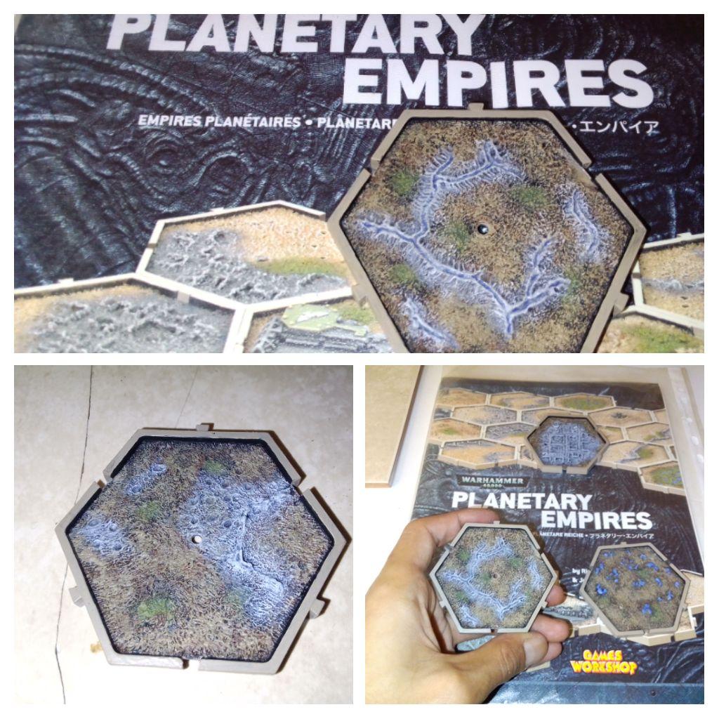 Planetary Empires Defence Lines &amp; Canyons Terrain Tile