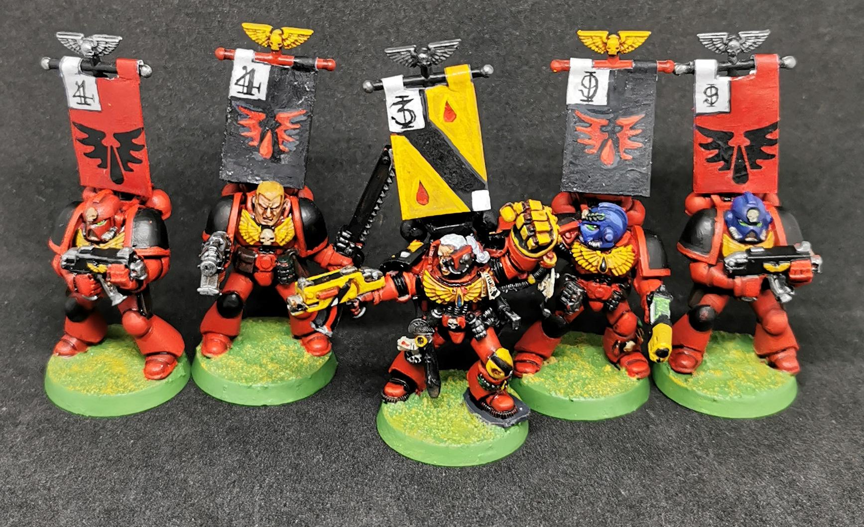 Blood Angels Banners