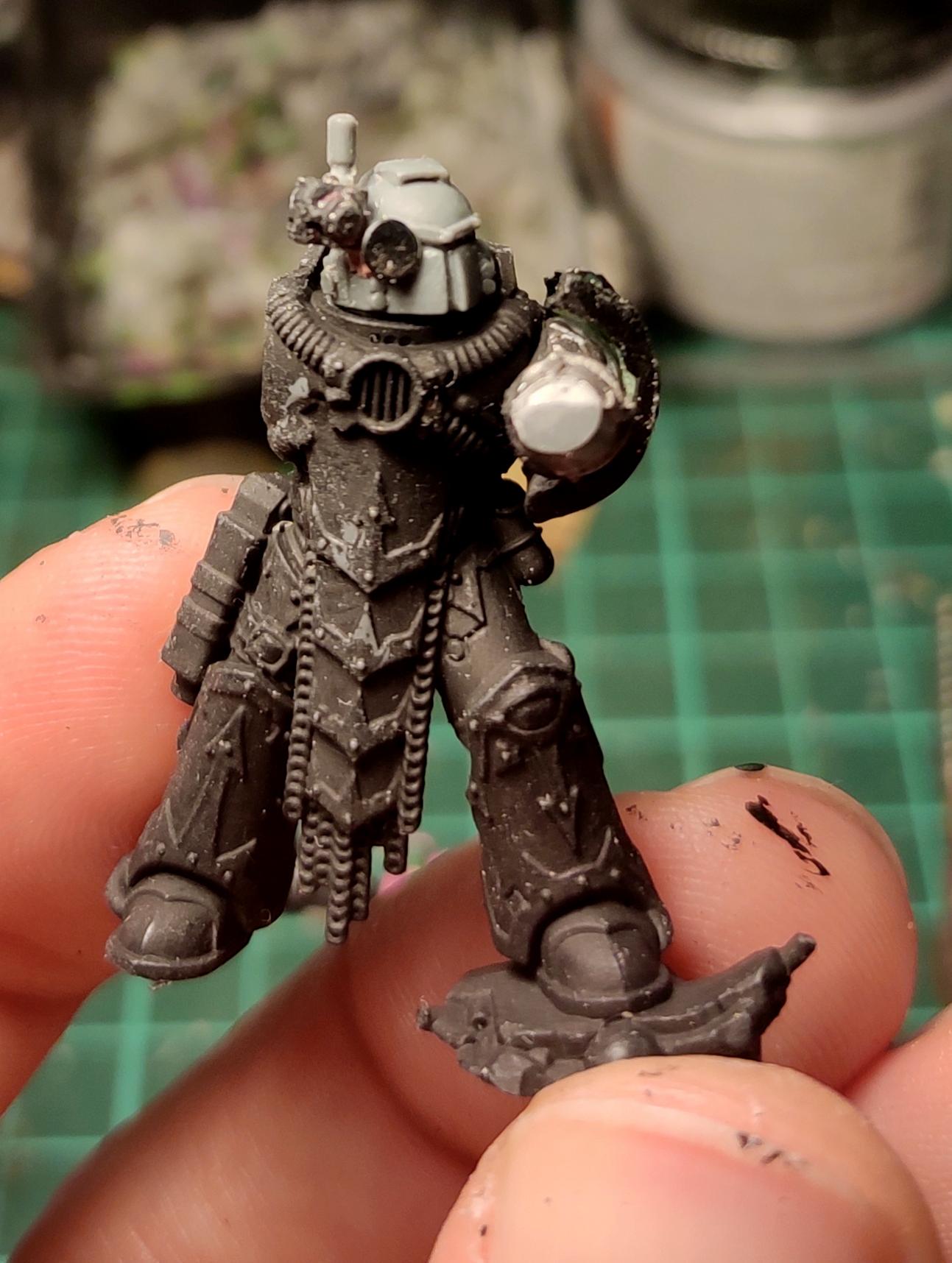 Chaos, Chaos Space Marines, Conversion, Heresy, Heretic Astartes, Infantry, Iron Warriors, Iron Within, Iron Without!, Kitbash, Shadowspear, Traitor Legions, Warhammer 40,000, Work In Progress
