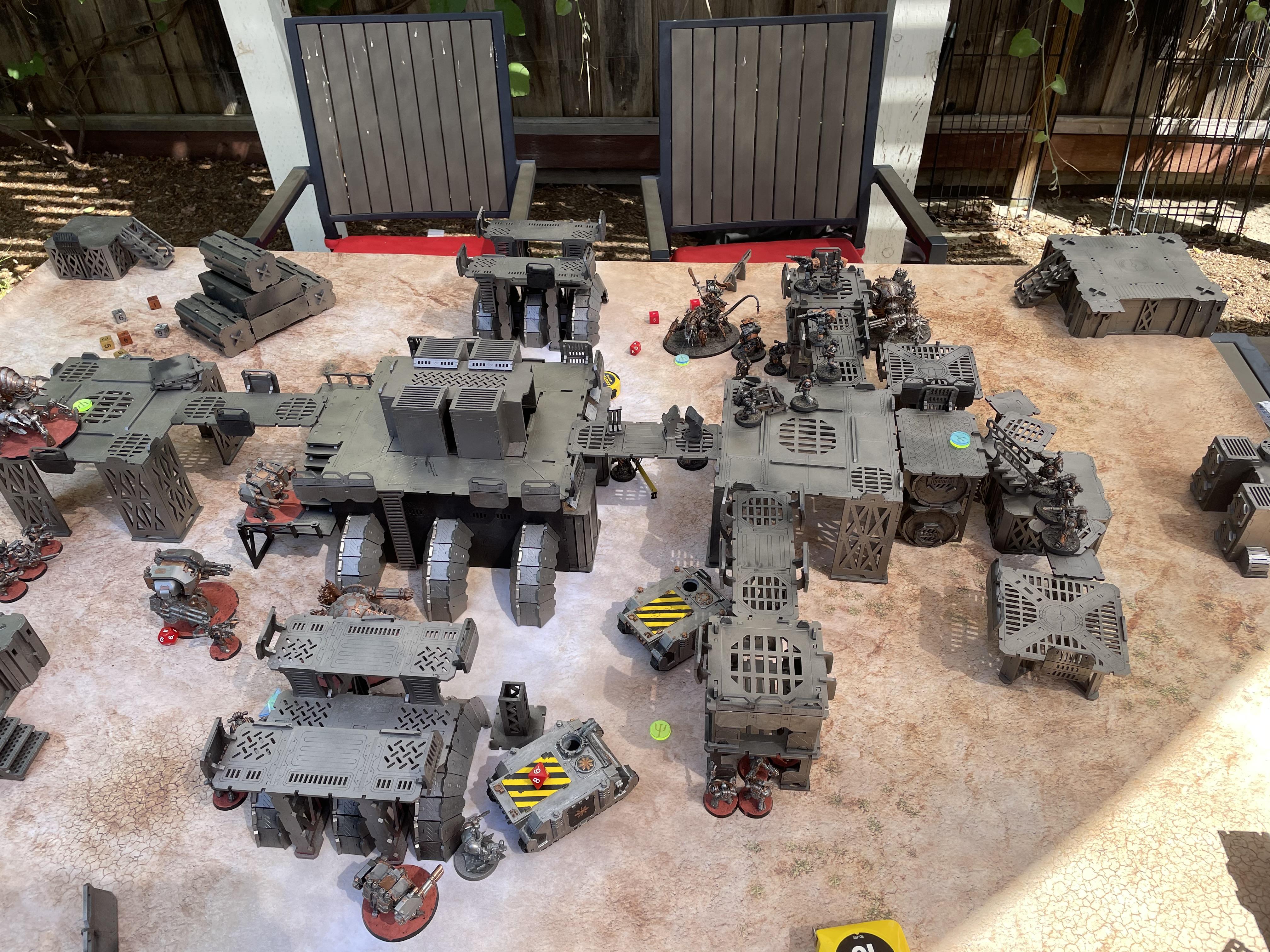 Industrial, Iron Warriors, Terrain