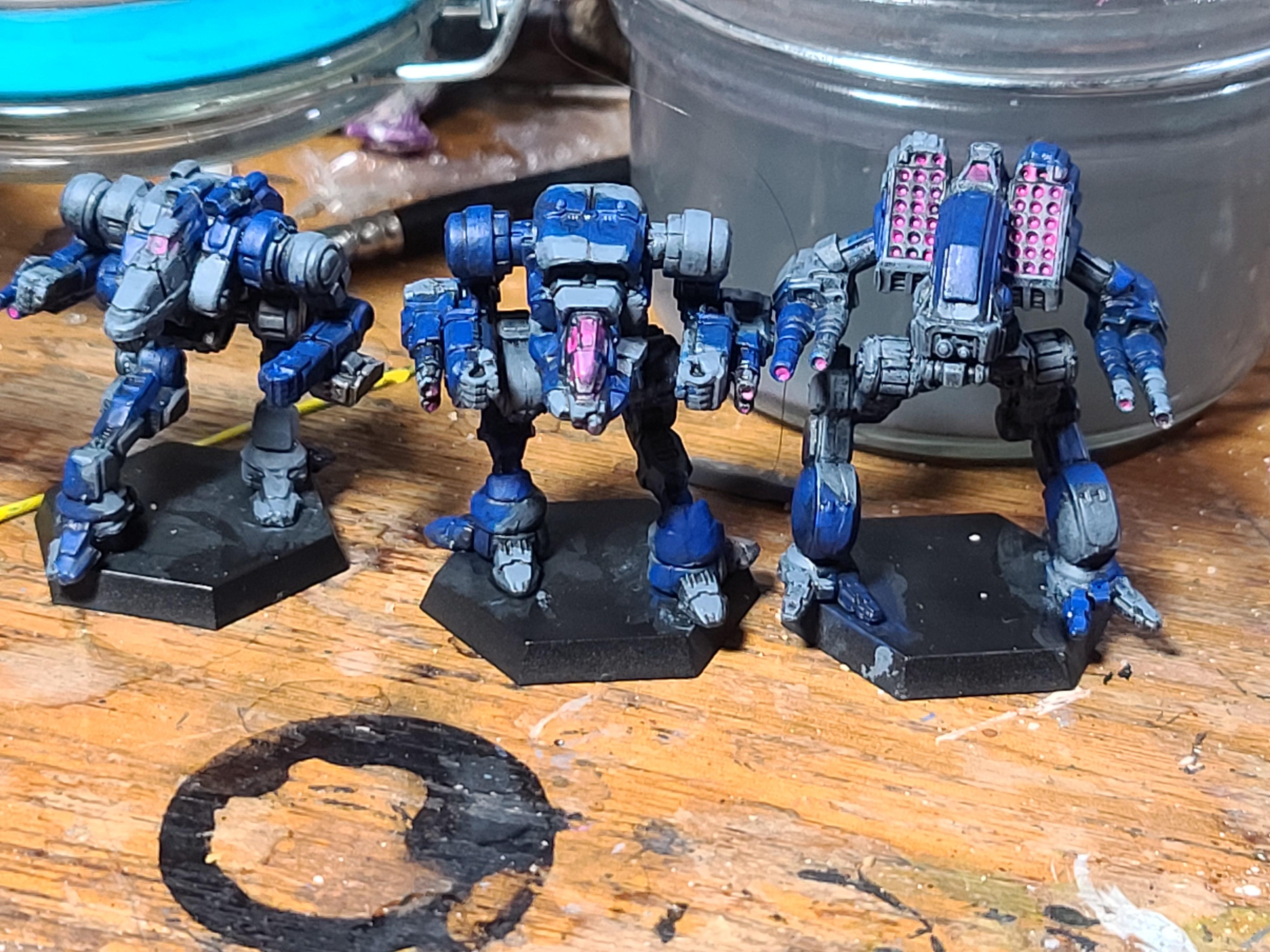 Battletech, Catalyst Game Labs, Clans, Ghost Bear, Mad Dog, Storm Crow, Viper