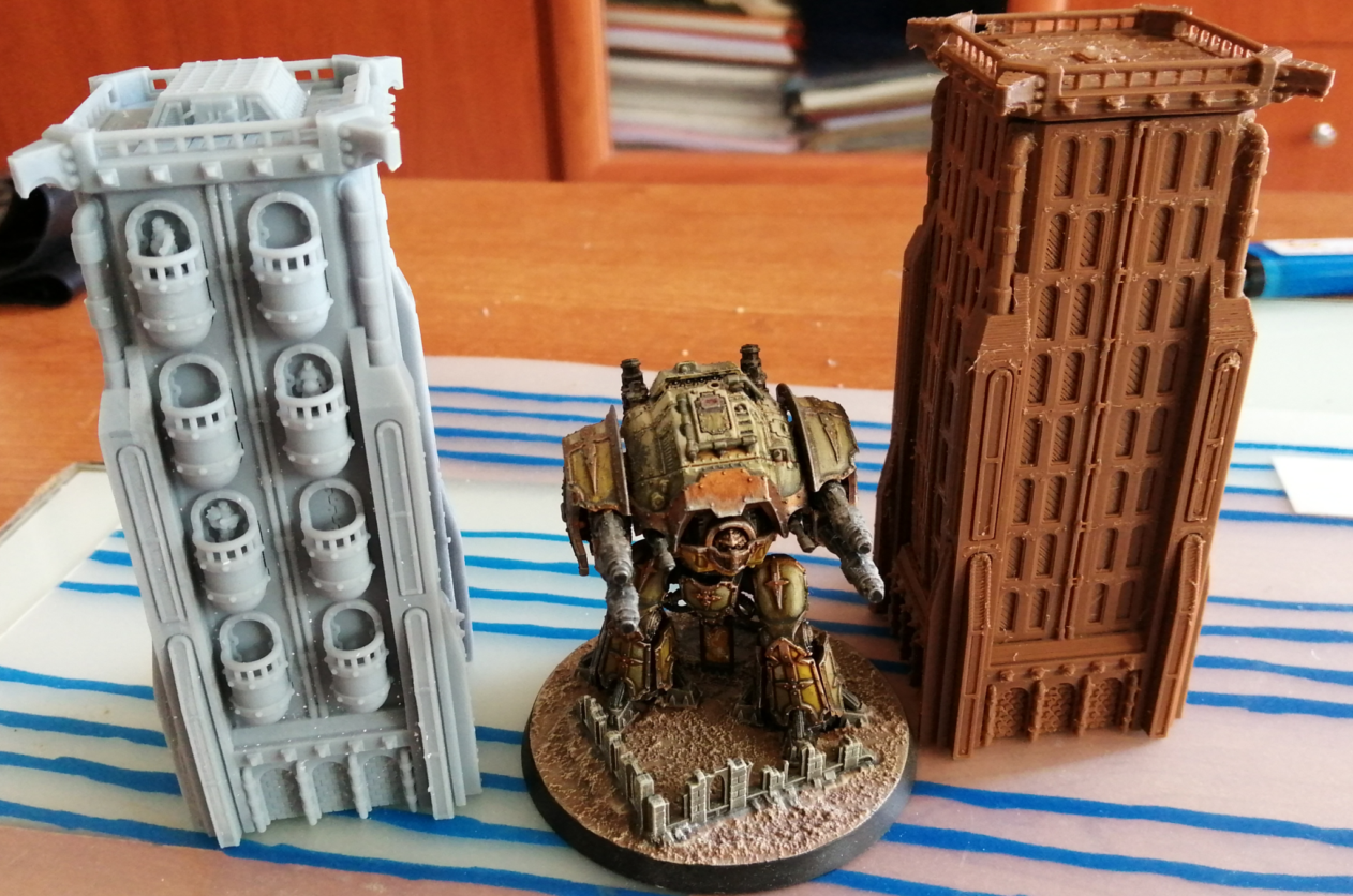 Alpha Hab Tower, Bits Bliz Designs Alpha Hab Tower, Titanicus Building