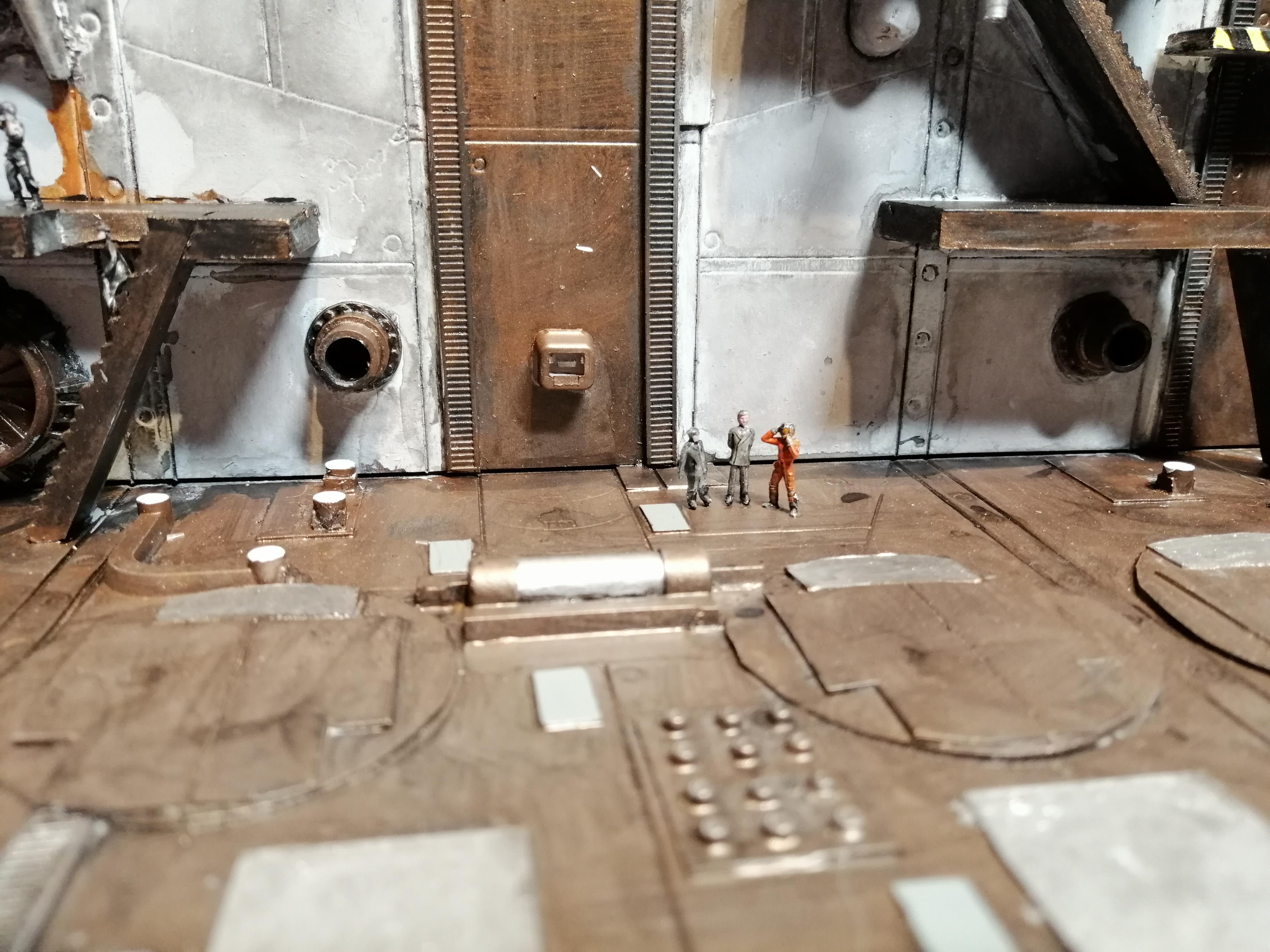 1/144 scale hangar