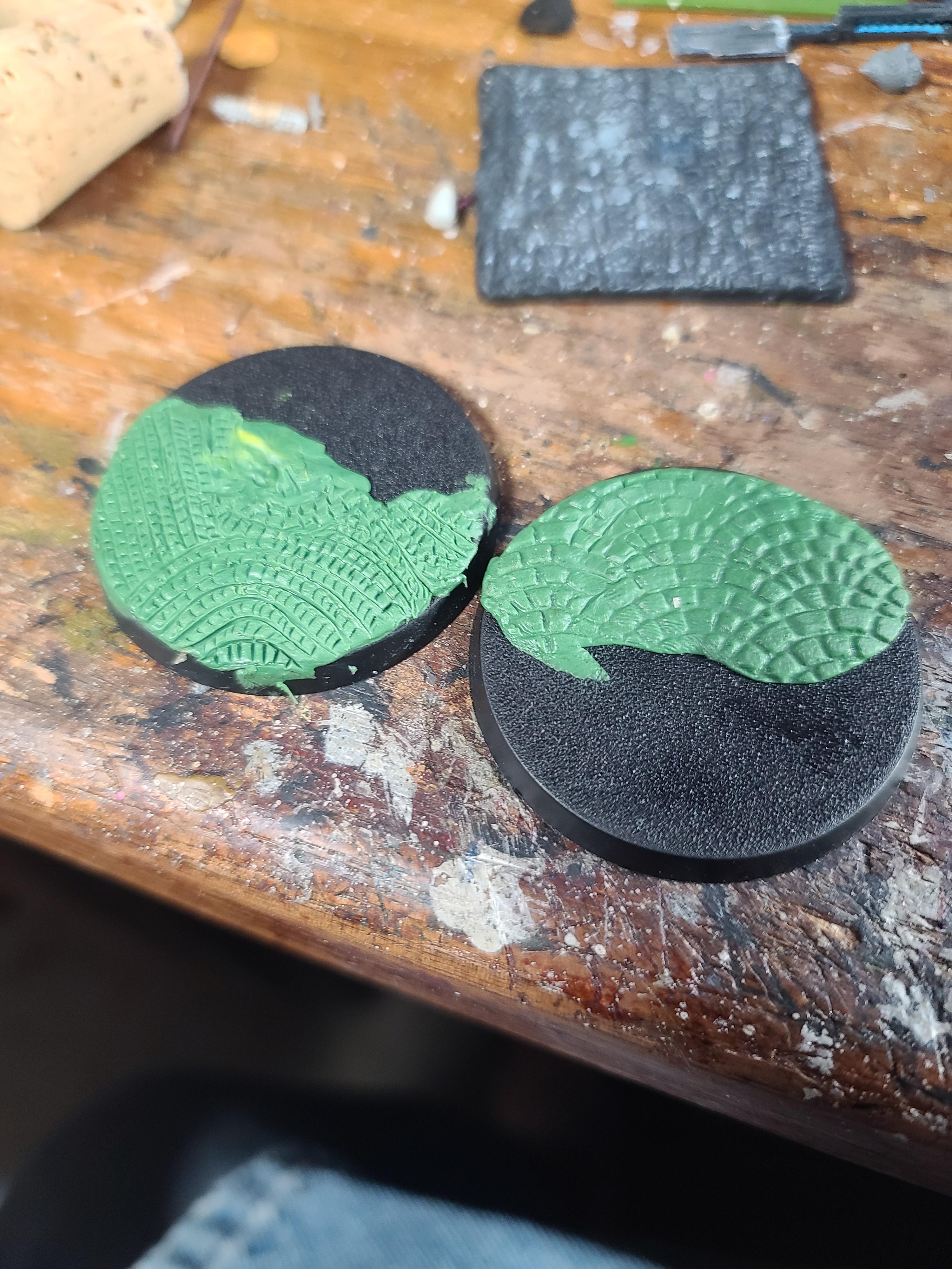 Base, Cobbles, Greenstuff, Sculpting