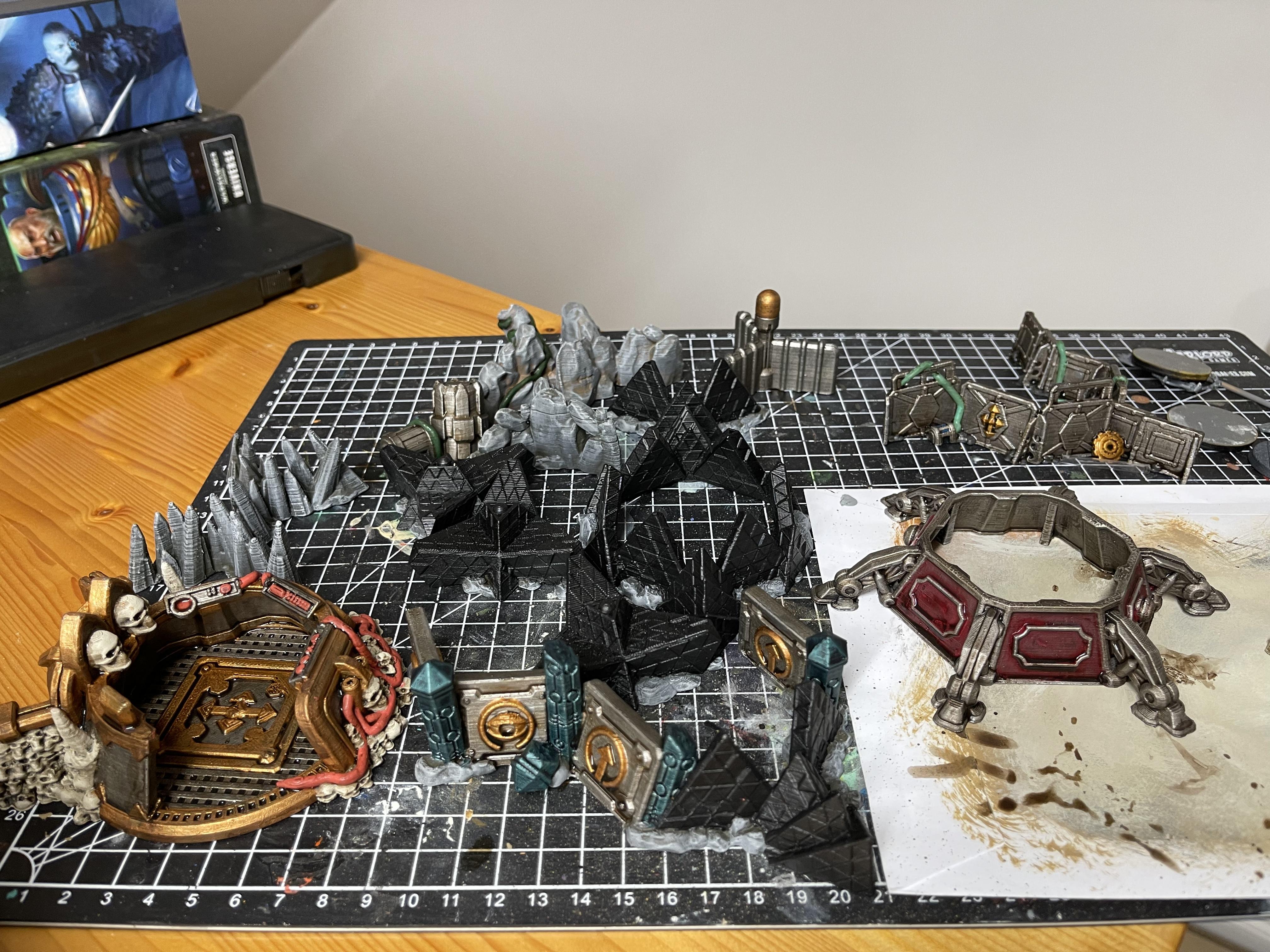 Pièce (bitz) Croisement 3C Pour Blackstone Fortress Warhammer 40k - Comme Neuf
