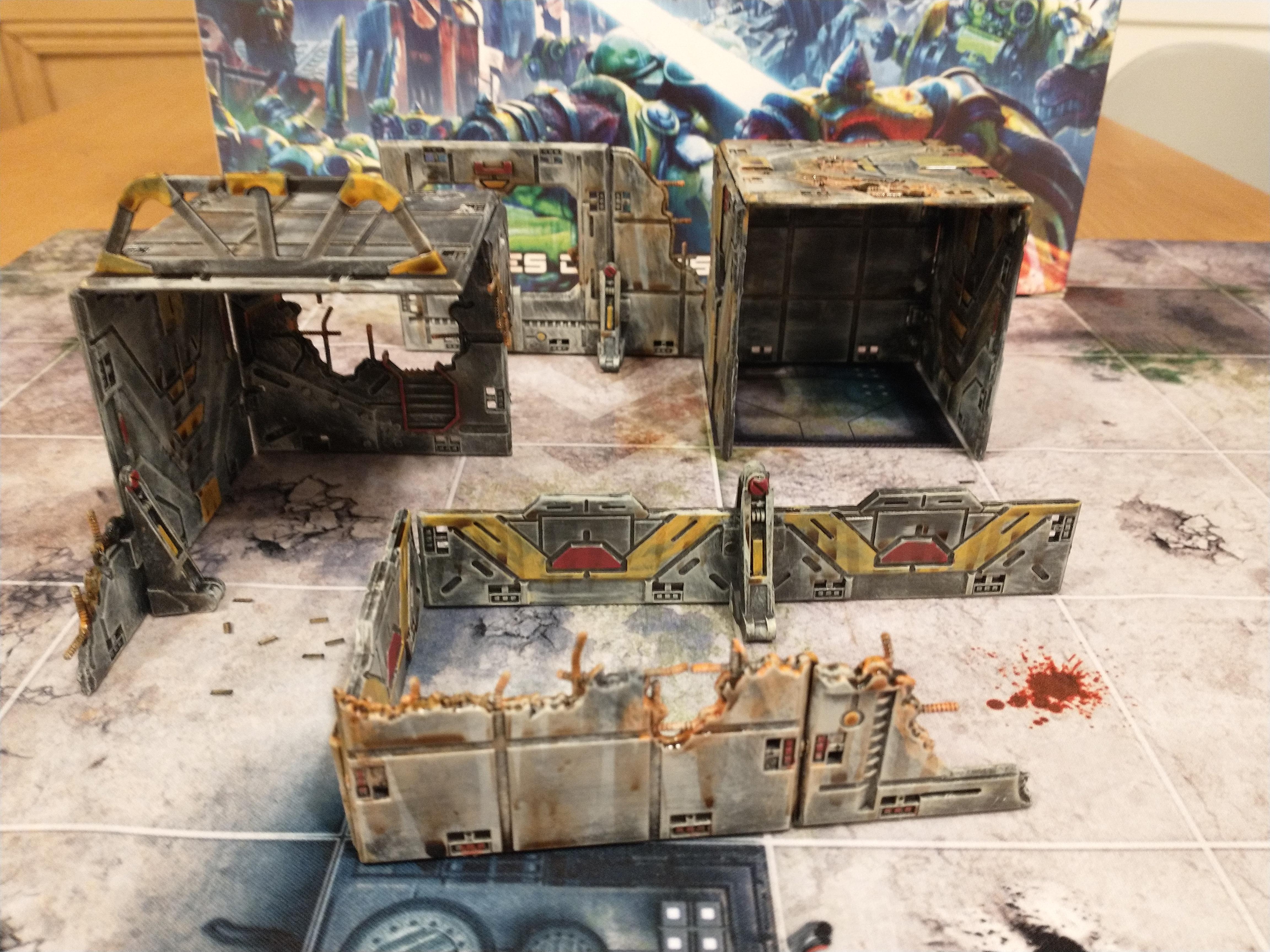 Deadzone, Mantic, Terrain