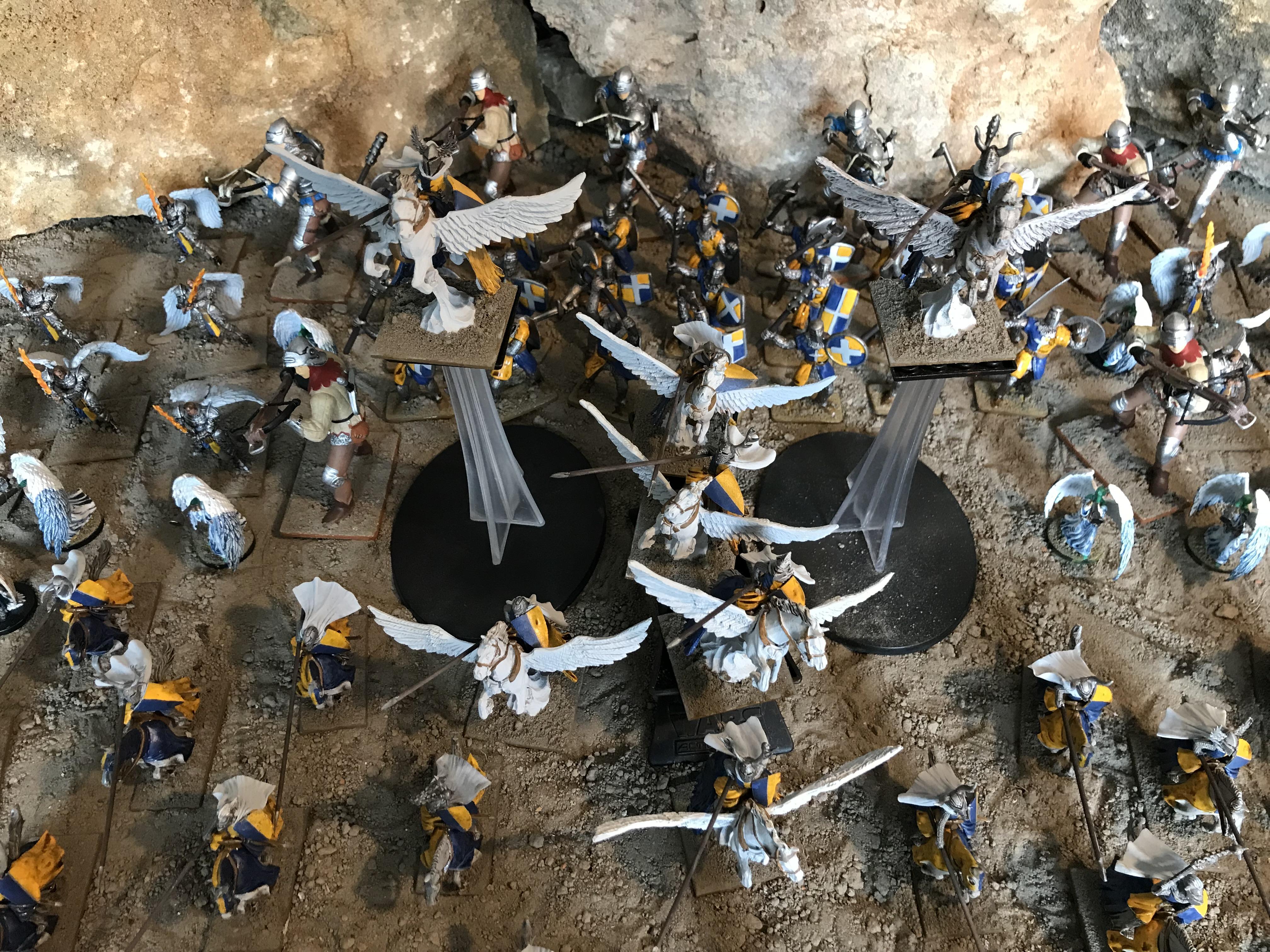 Angel, Knights, Pegasus