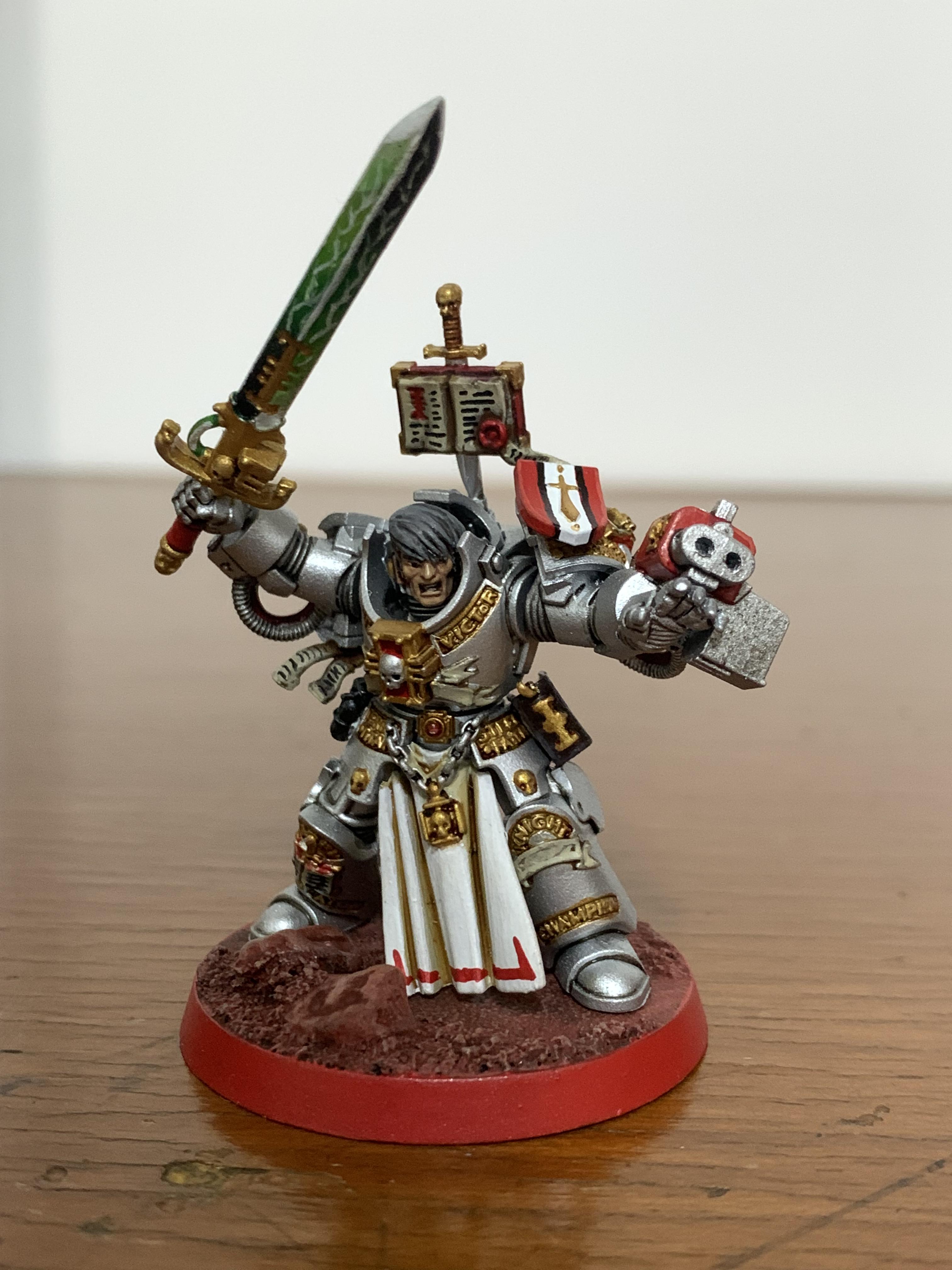Grey Knights, Justicar, Sanger Zonvolt, Sword, Terminator Armor