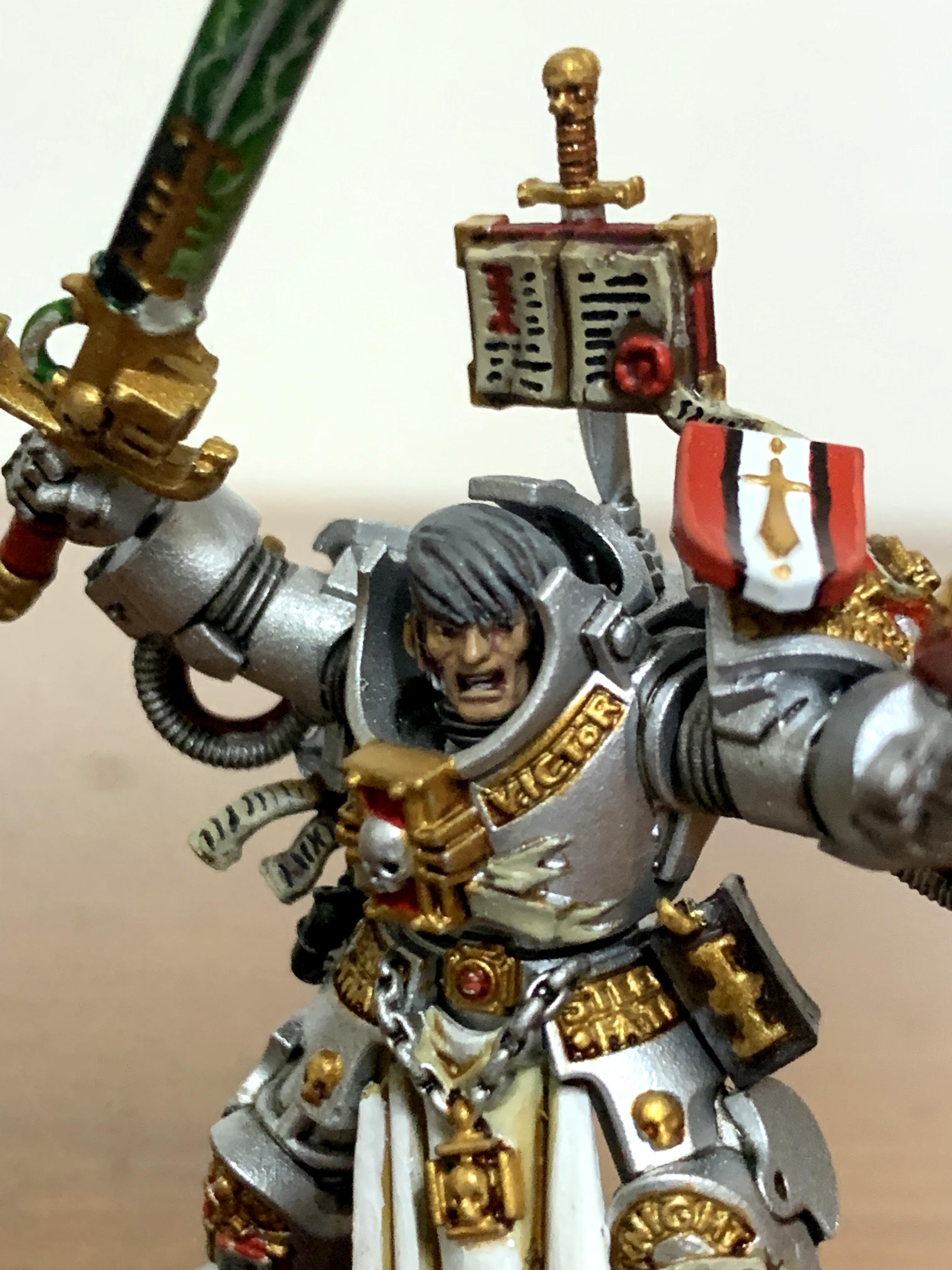 Grey Knights, Halberd, Justicar, Sanger Zonvolt, Sword, Terminator Armor