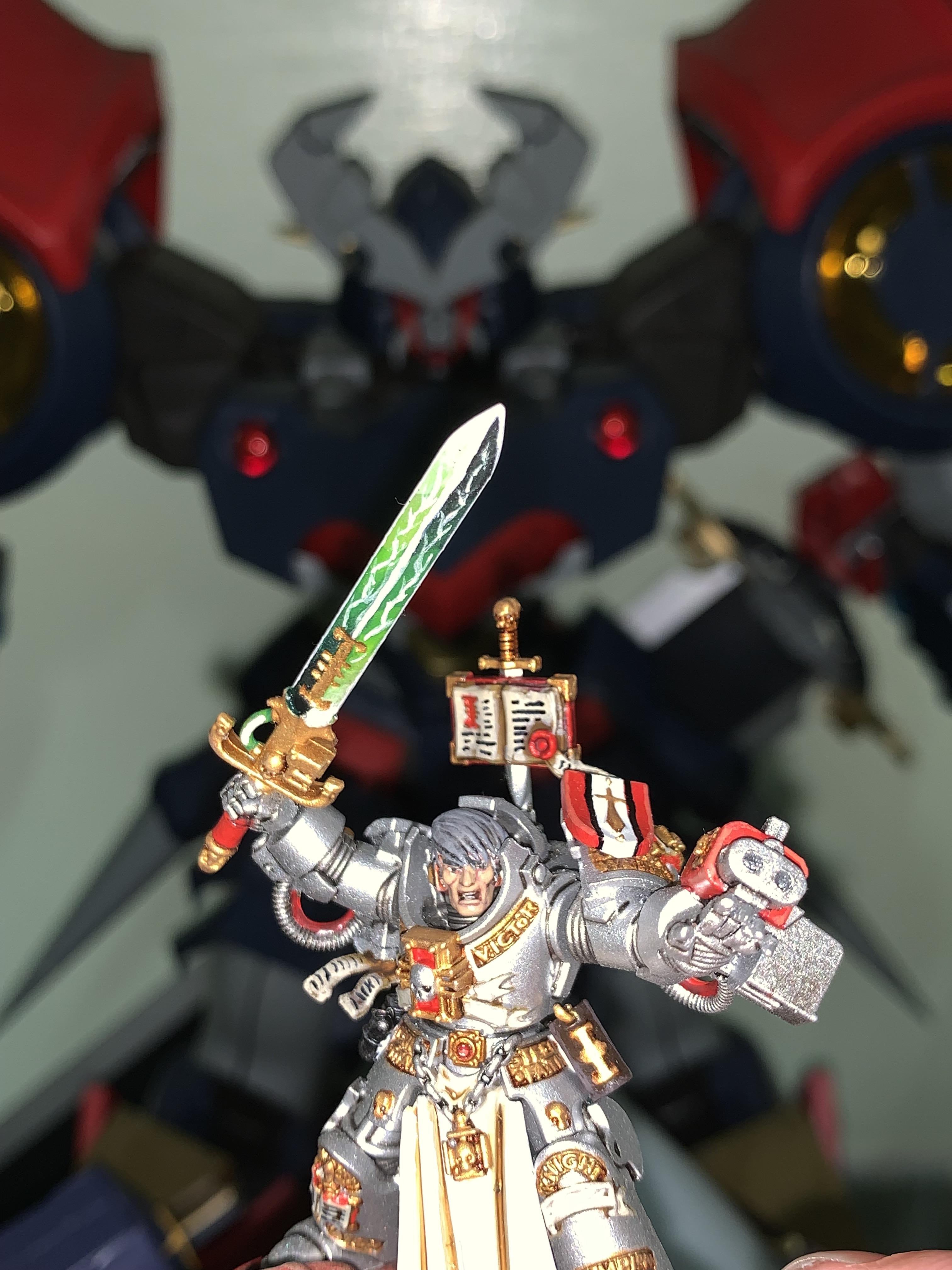 Dygenguar, Grey Knights, Justicar, Sanger Zonvolt, Sword, Terminator Armor