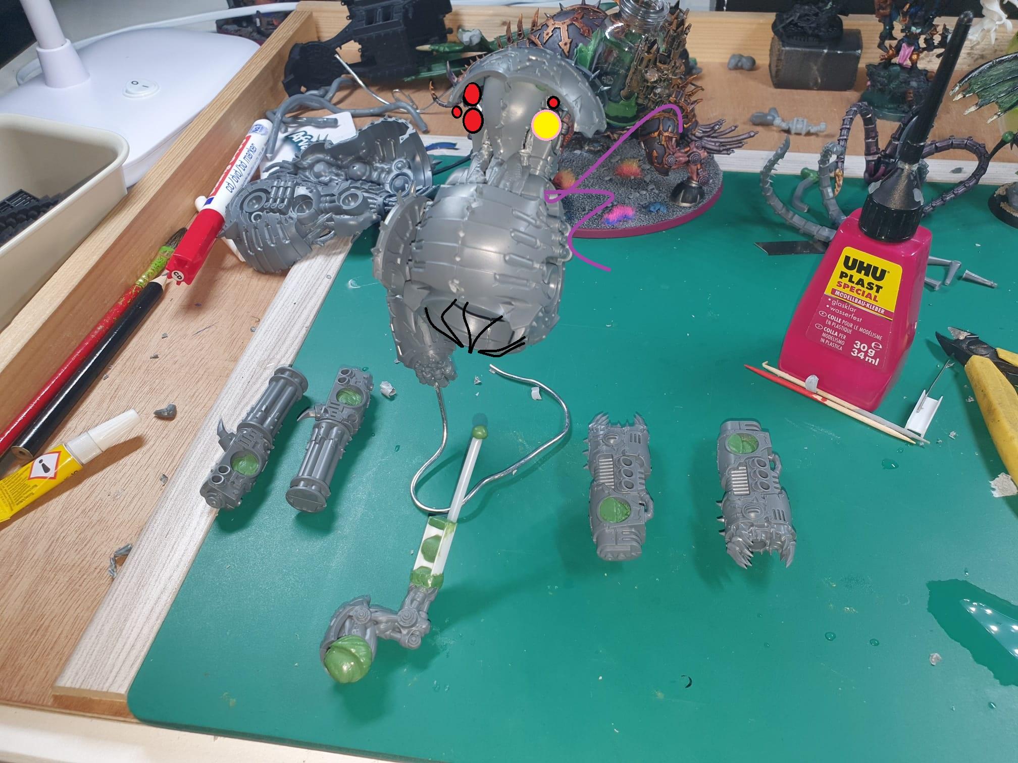 lenzen and yellow daemon eye + tentacles incoming