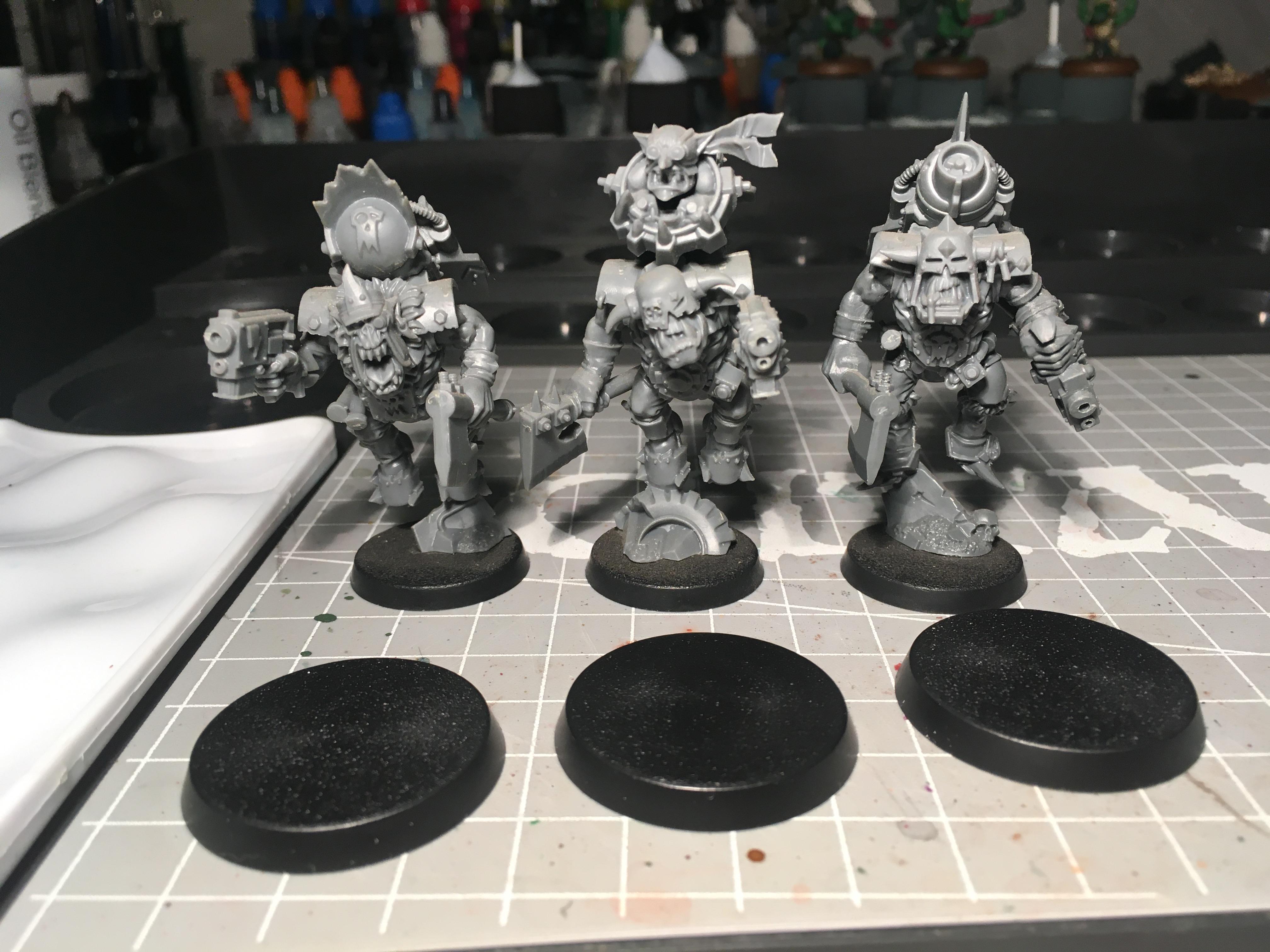 Orks, Stormboyz, Warhammer 40,000, Work In Progress