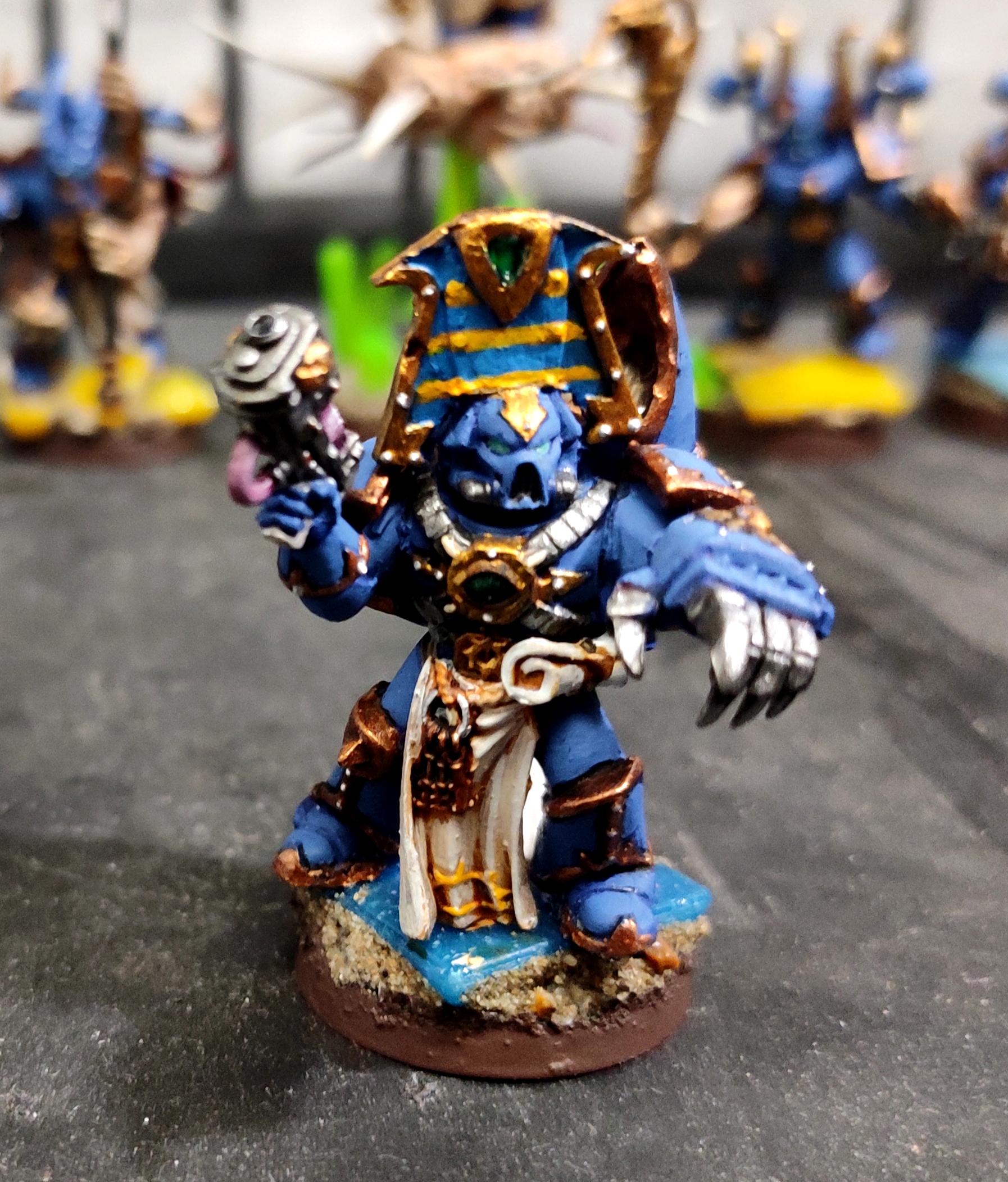All Is Dust, Chaos, Chaos Space Marines, Conversion, Heresy, Heretic Astartes, Infantry, Kitbash, Plasma Pistol, Power Fist, Raptors, Regiment, Rubric Marines, Thousand Sons, Traitor Legions, Tzeentch, Warhammer 40,000