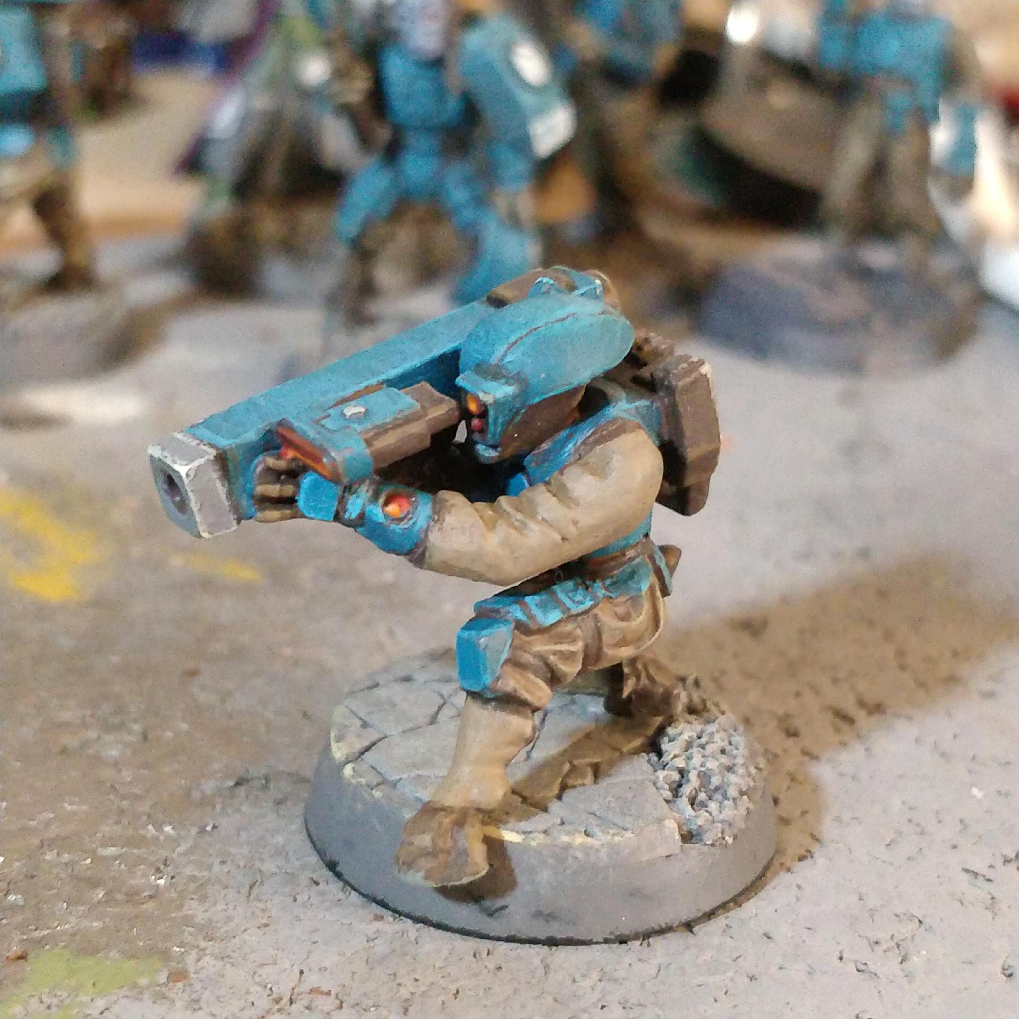 Fire Warriors, Infantry, Launcher, Missile Pod, Shas, Shas'la, Support, Tau, Troops, Warhammer 40,000