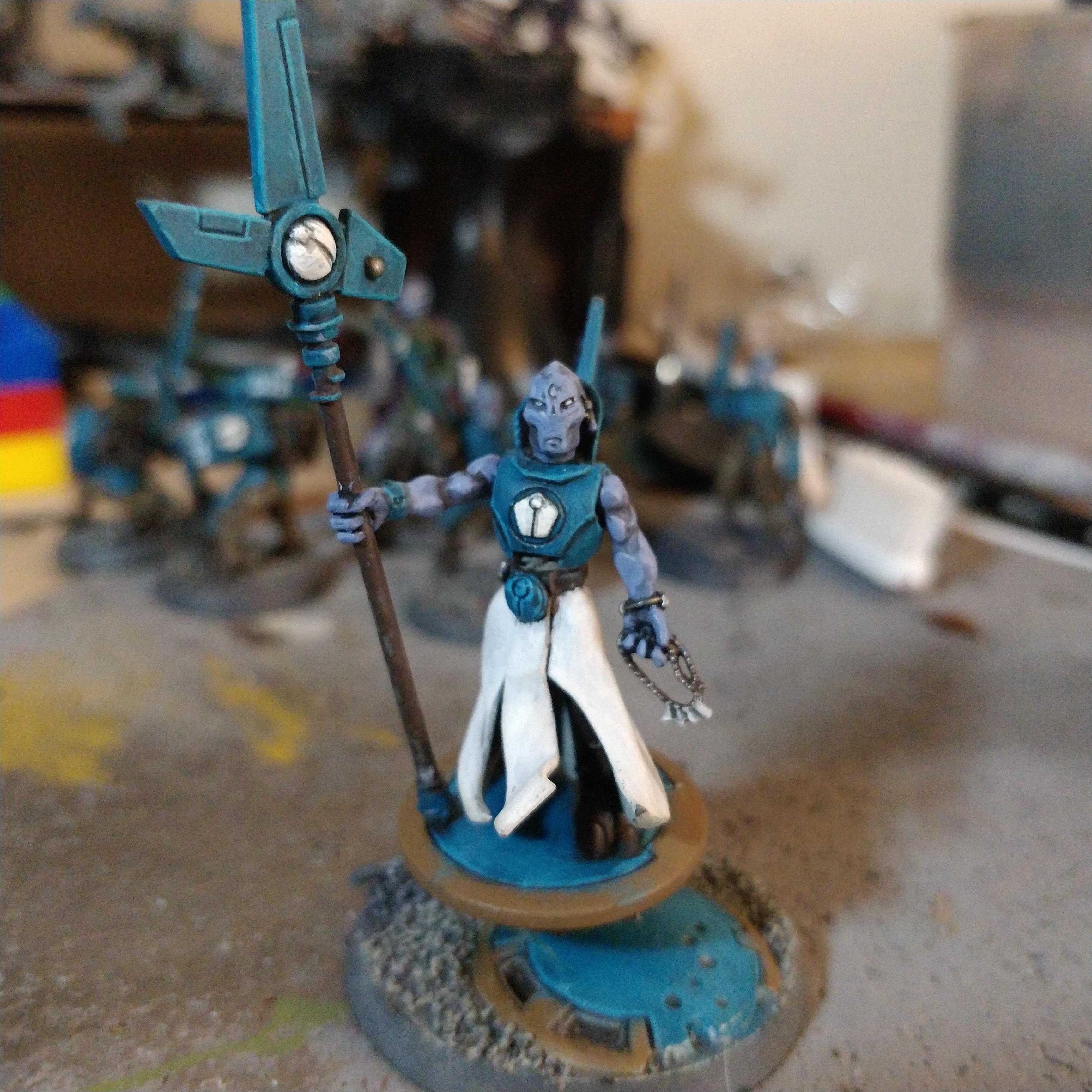 Aun, Ethereal, Headquarters, Infantry, Tau, Warhammer 40,000