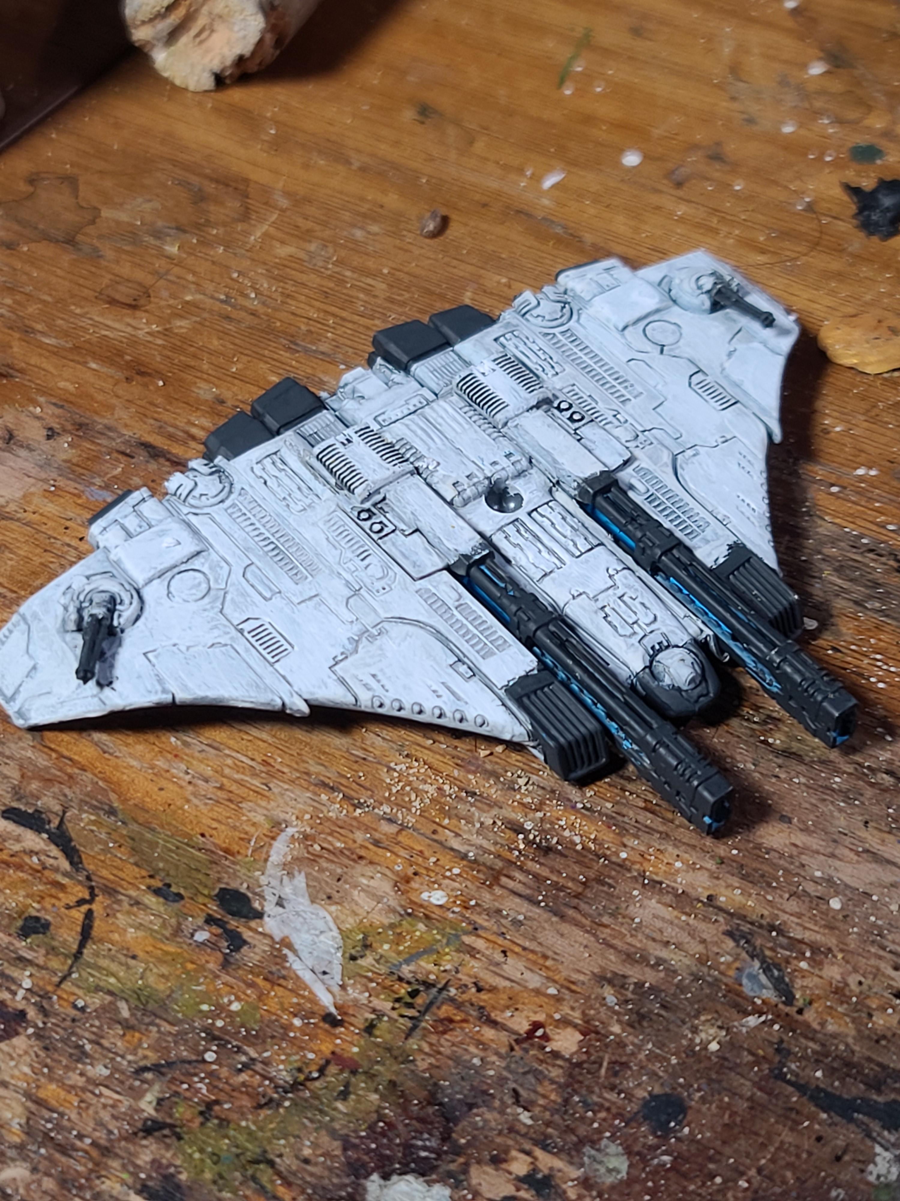 Aircraft, Areonautica Imperialis, Games Workshop, Tau, Tigershark