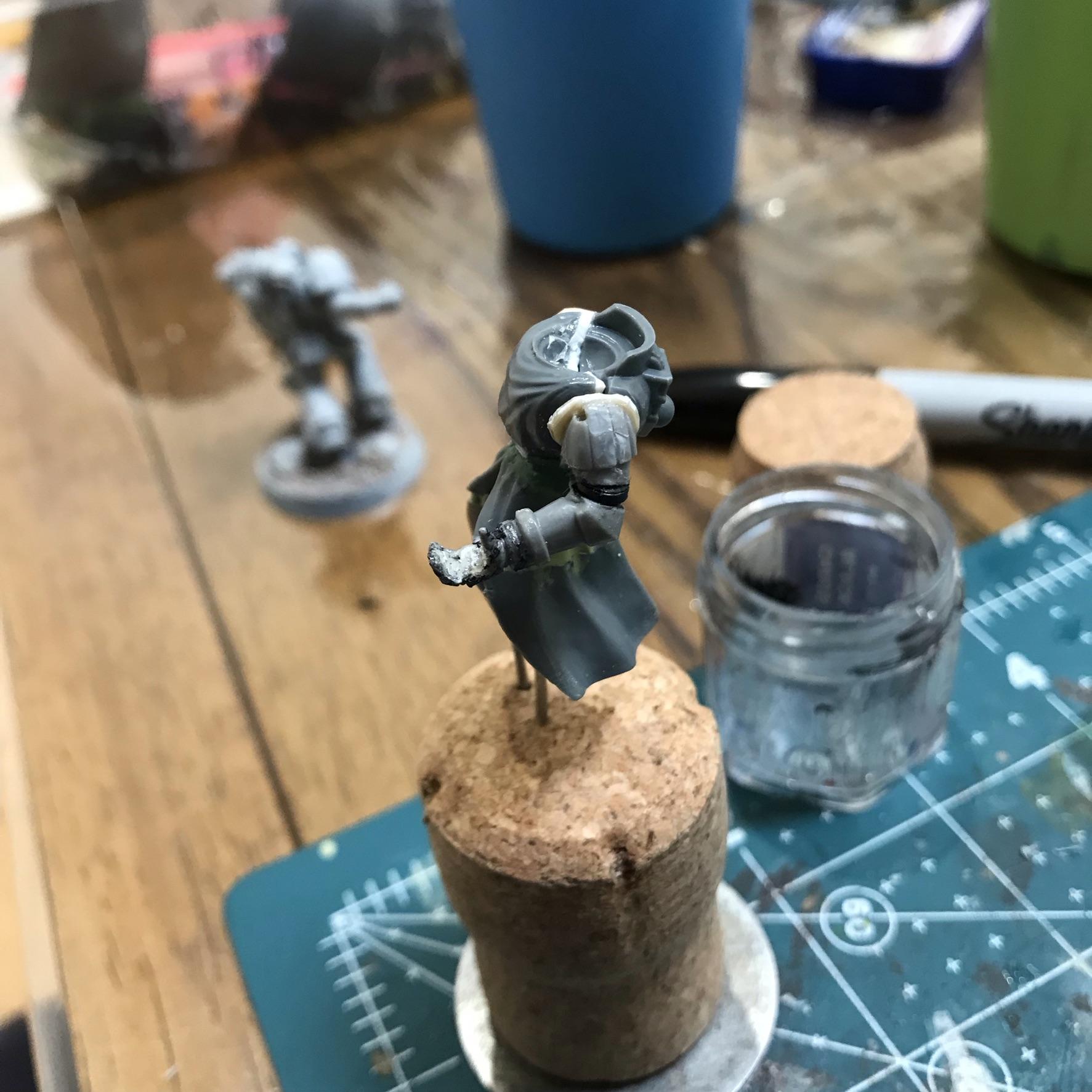 Conversion, Greenstuff, Iron Warriors, Master Of Possession, Mop, Work In Progress