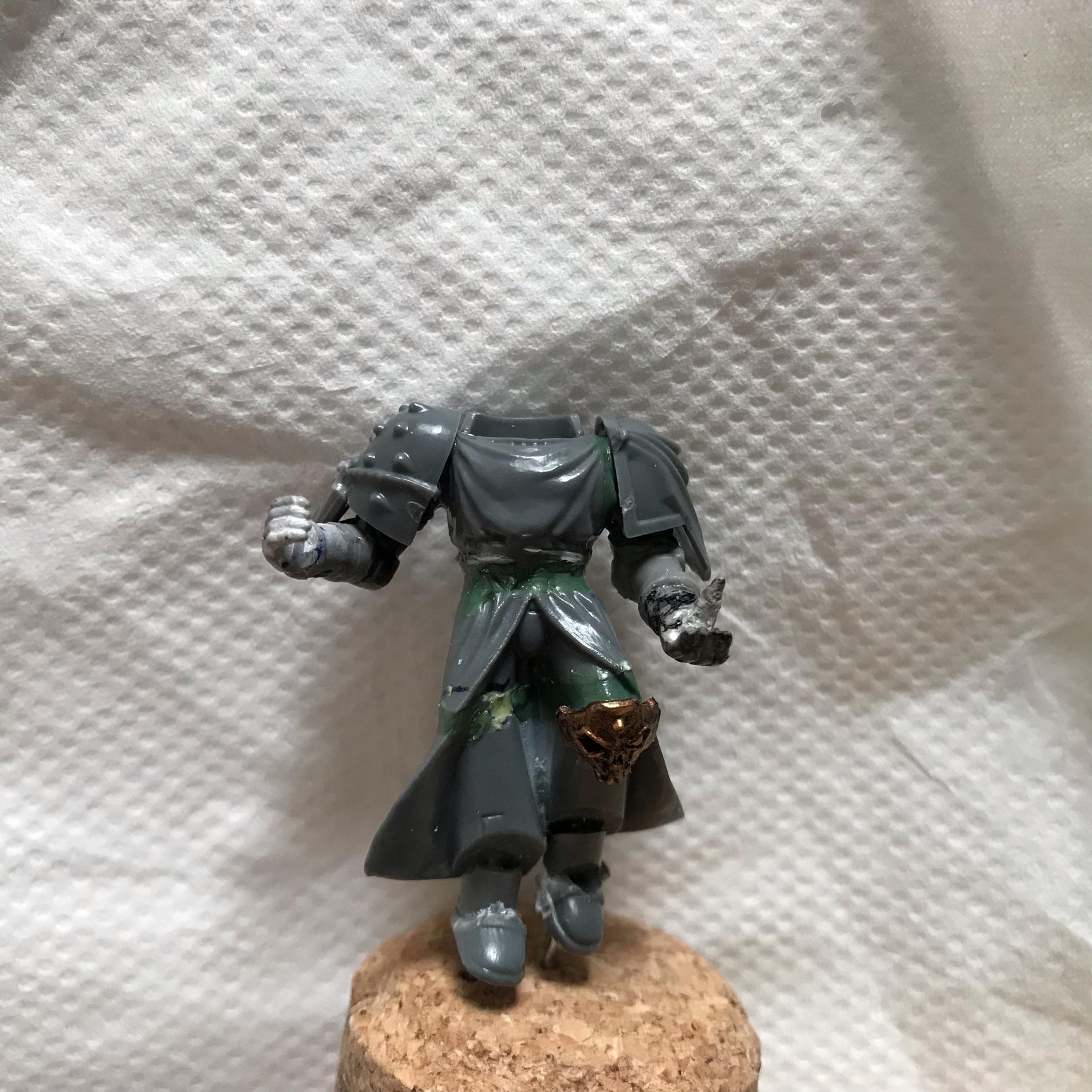 Conversion, Greenstuff, Iron Warriors, Master Of Possession, Mop, Work In Progress