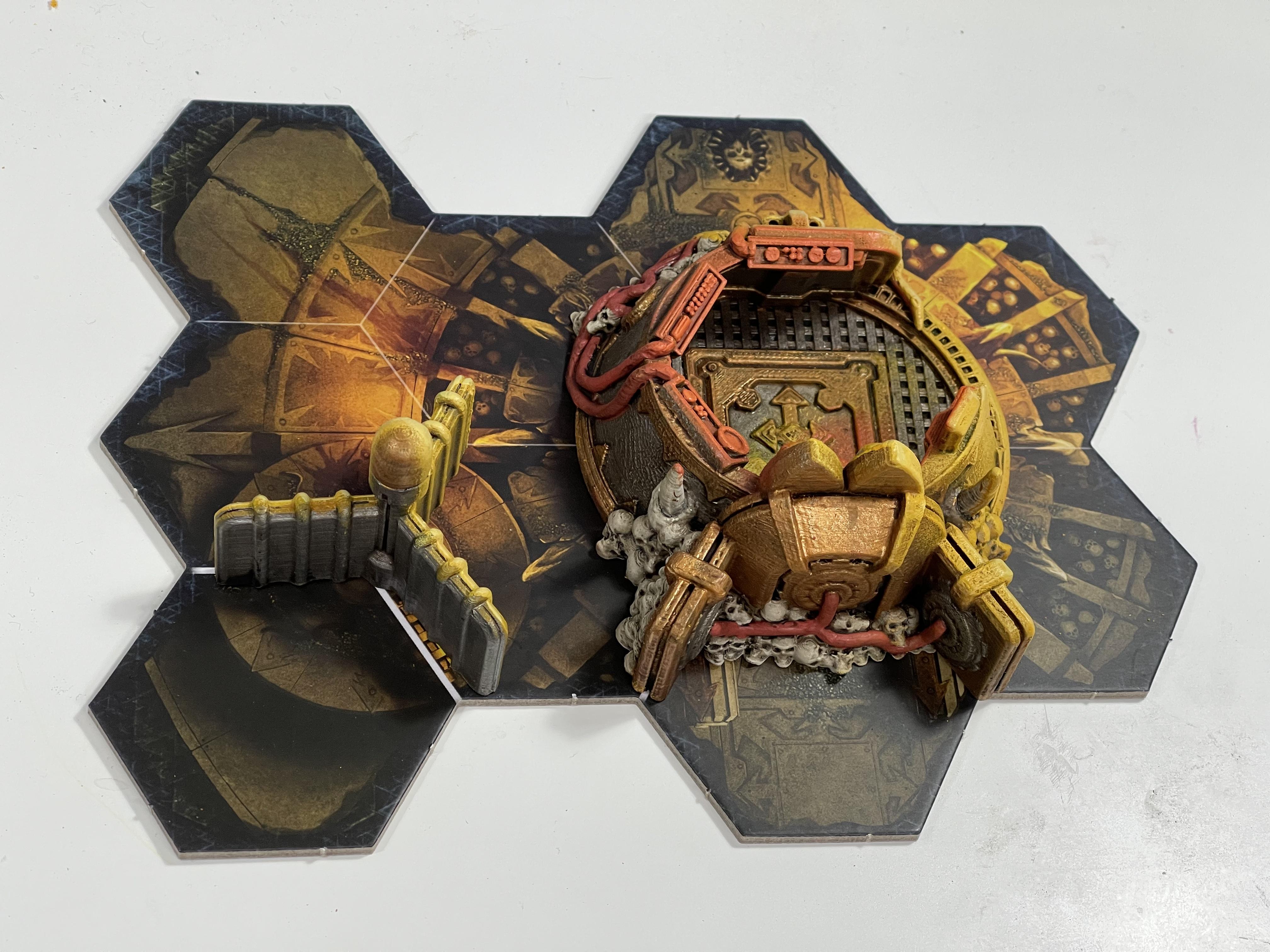 3d Printed, Blackstone Fortress, Dragons Rest, Terrain, Warhammer 40,000, Warhammer Quest