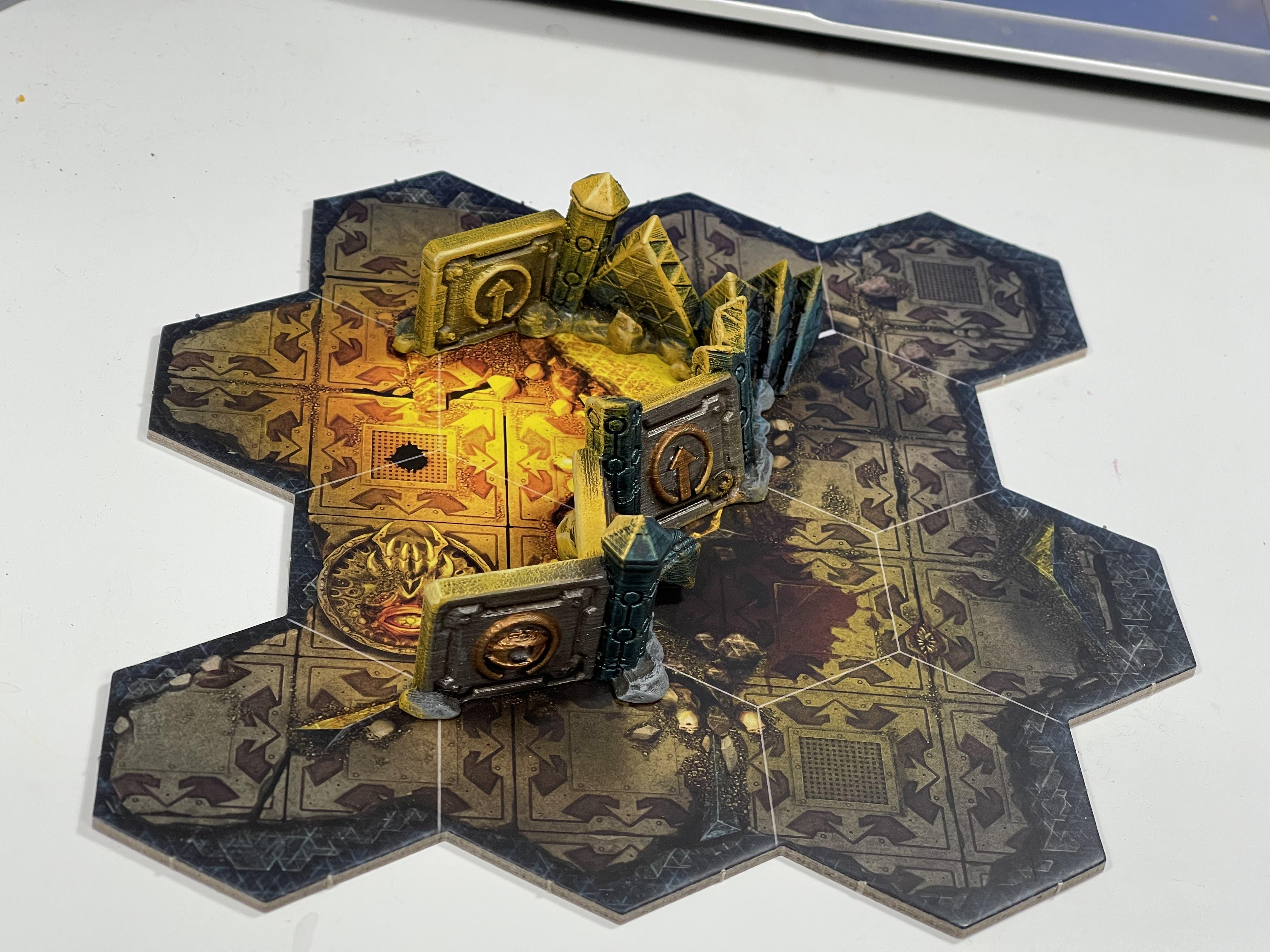 3d Printed, Blackstone Fortress, Dragons Rest, Terrain, Warhammer 40,000, Warhammer Quest