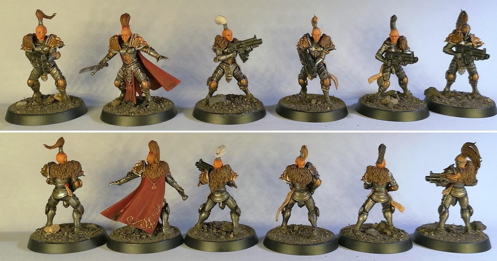 Conversion, Female, Imperium, Sisters Of Battle, Sisters Of Silence, Warhammer 40,000