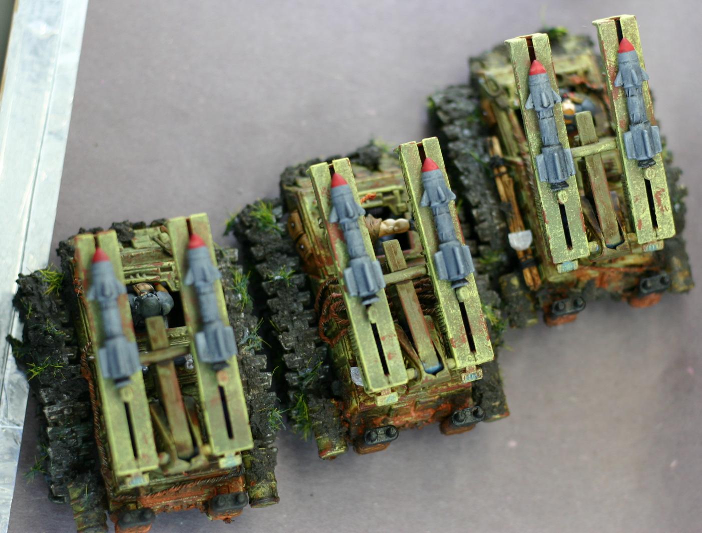 Conversion, Inquisition, Robogear, Robogear Varan, Strelets, Tehnolog, Varan