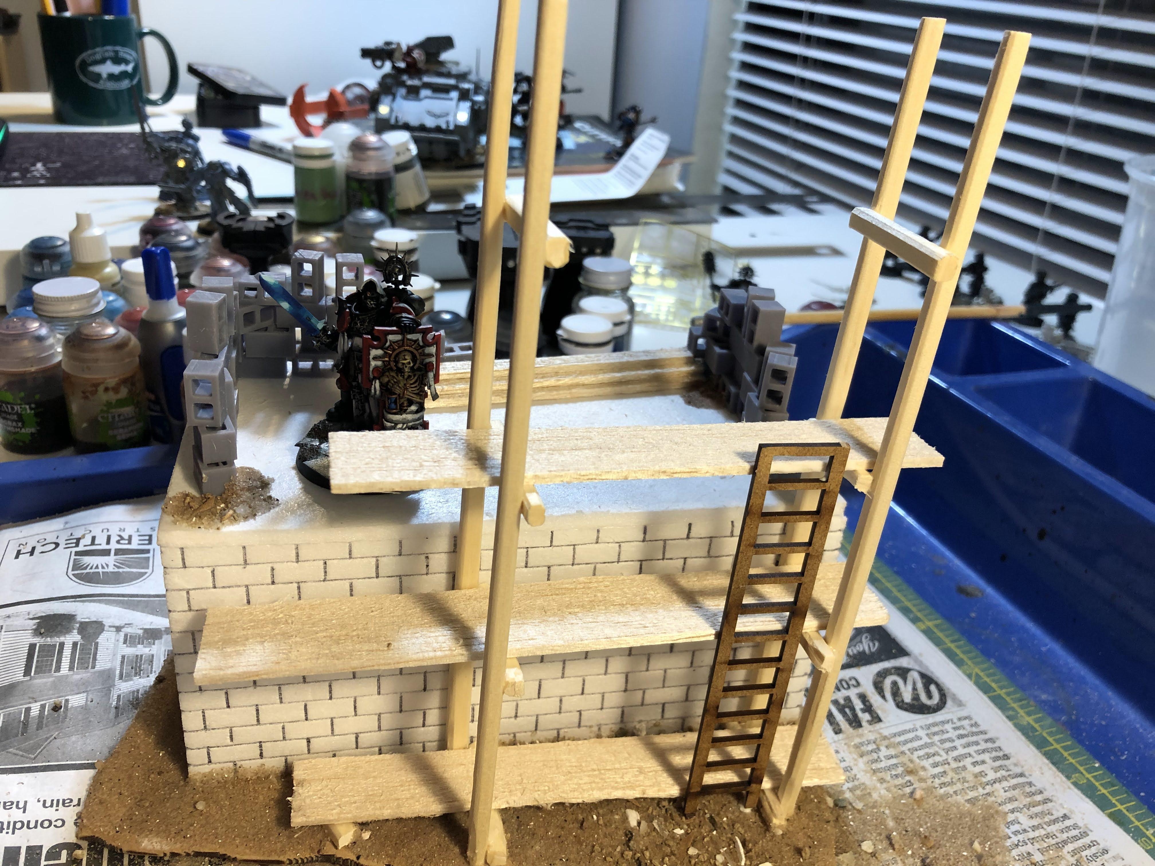 Black Templars, Cities Of Death, Do-it-yourself, Necromunda Terrain, Scratch Build, Terrain, Urban, Work In Progress