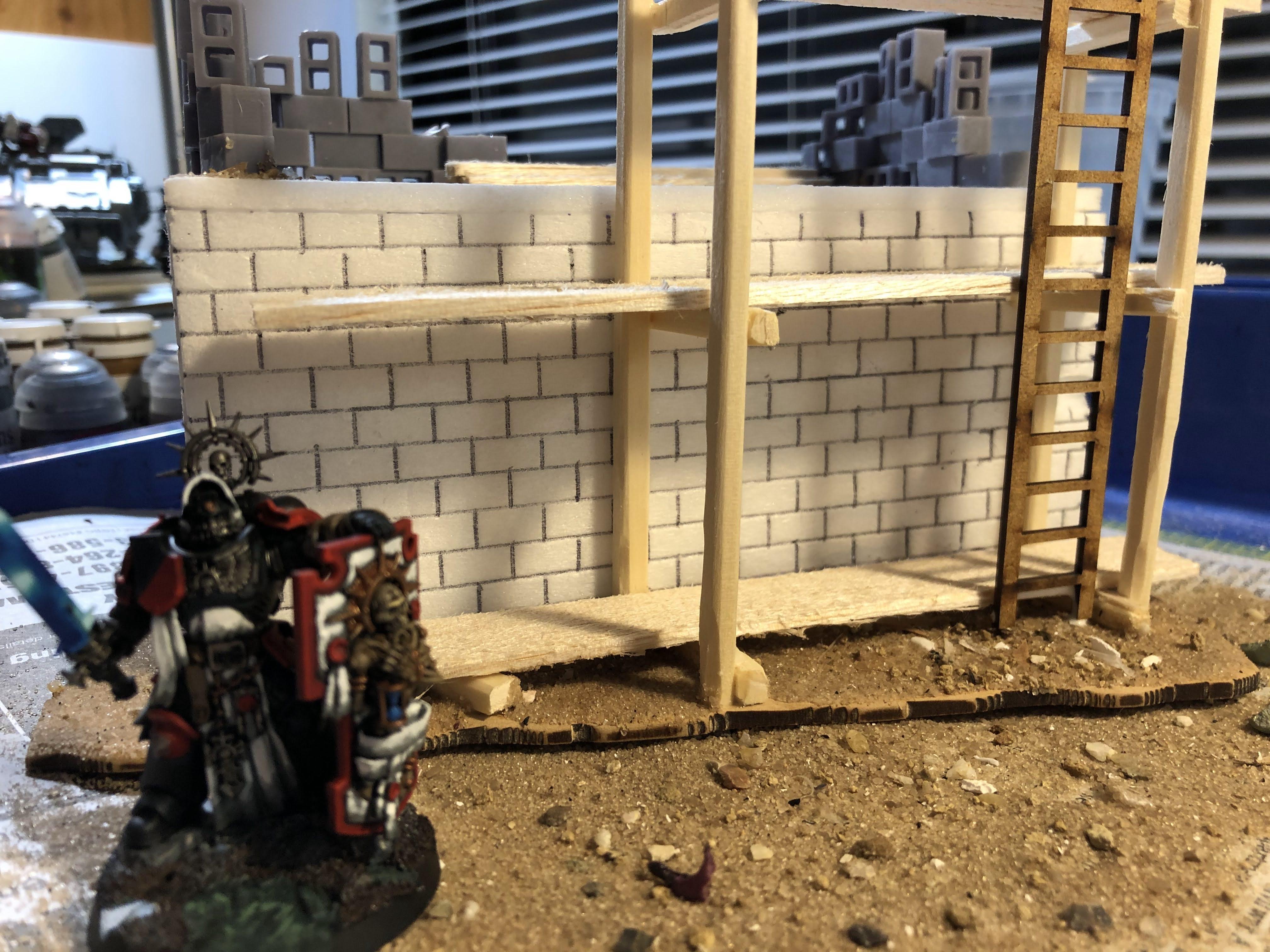 Black Templars, Cities Of Death, Do-it-yourself, Necromunda Terrain, Scratch Build, Terrain, Urban, Work In Progress