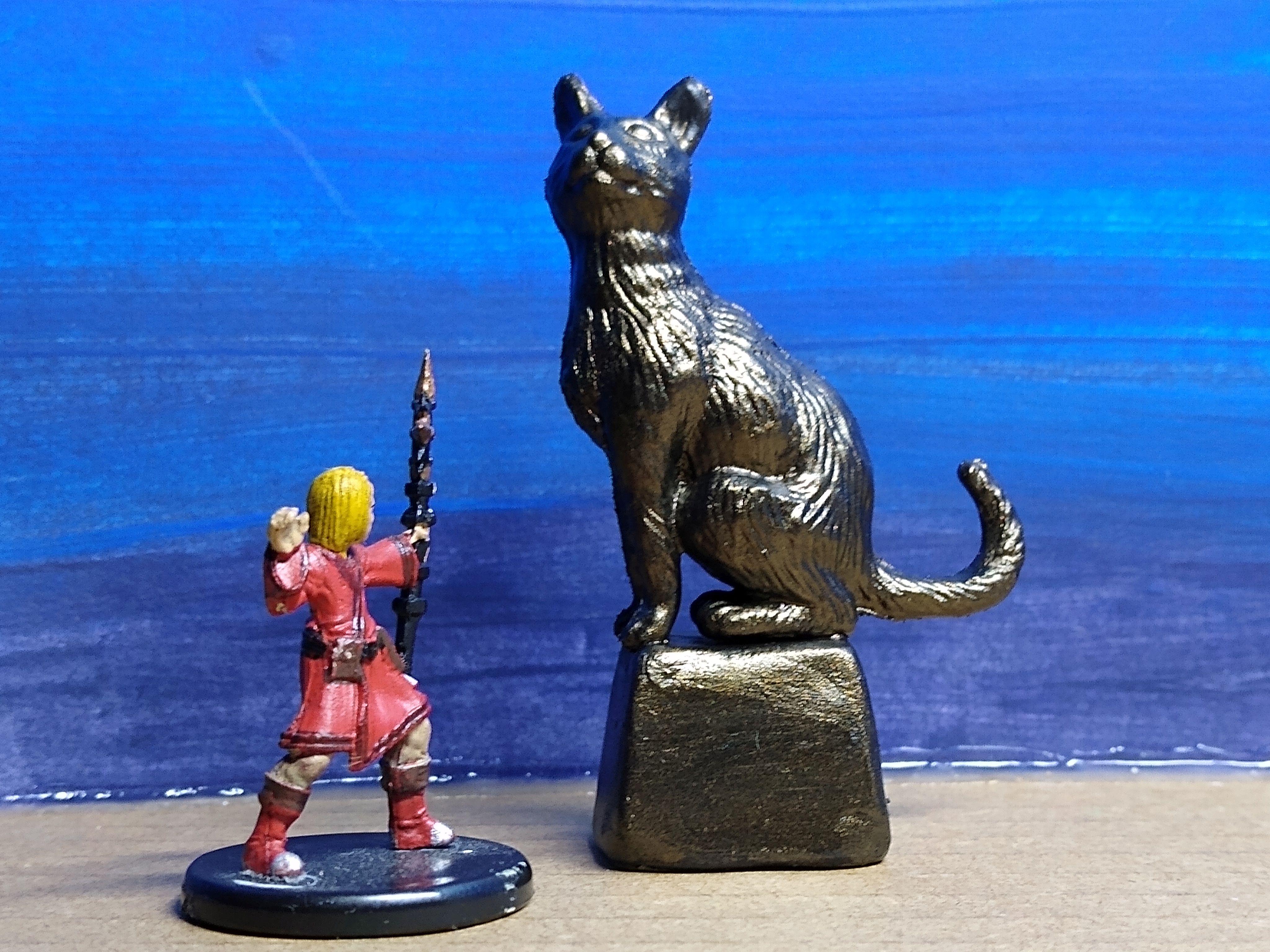 cat statue