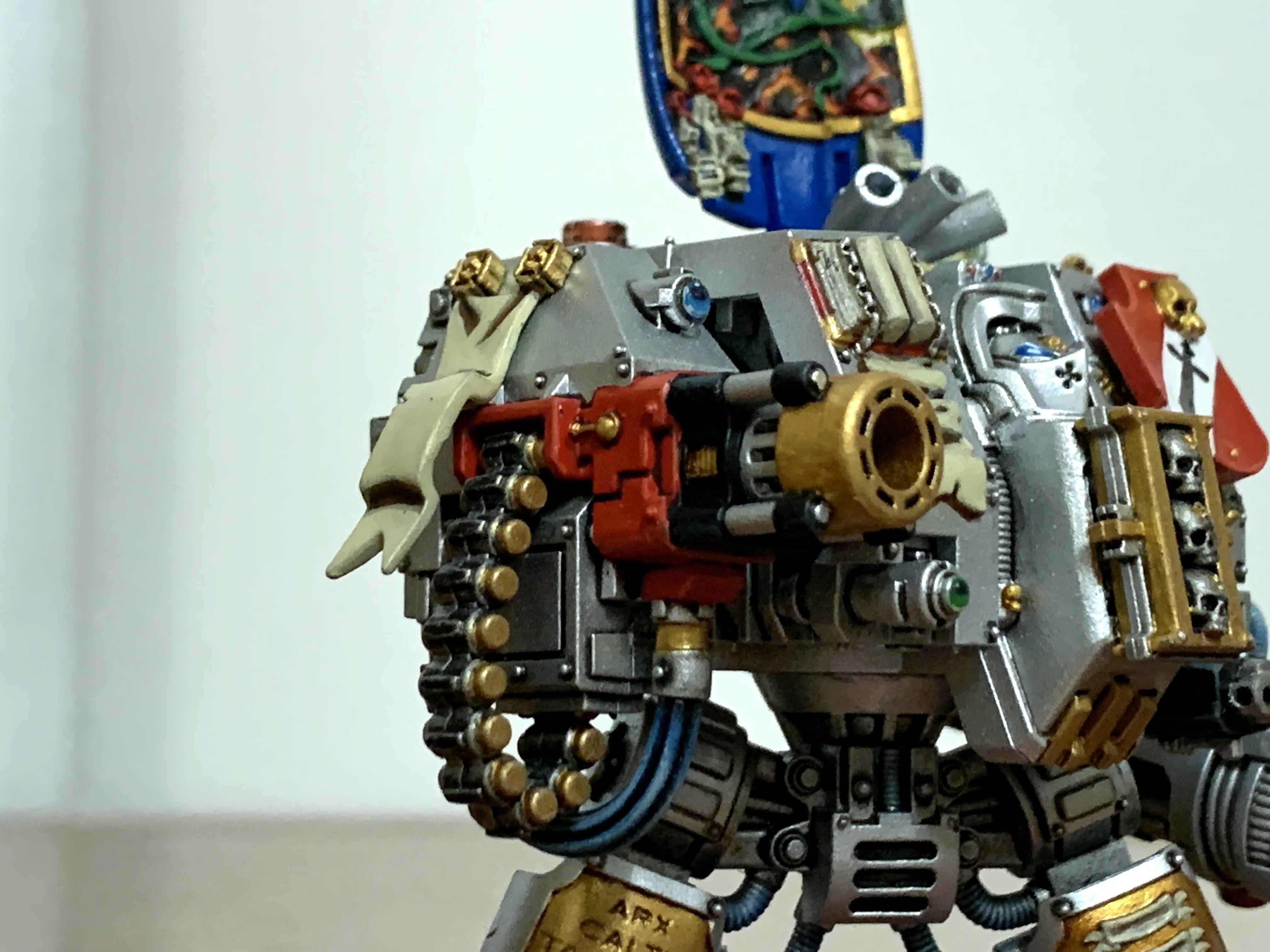 Dreadnought, Grey Knights, Lascannon, Venerable
