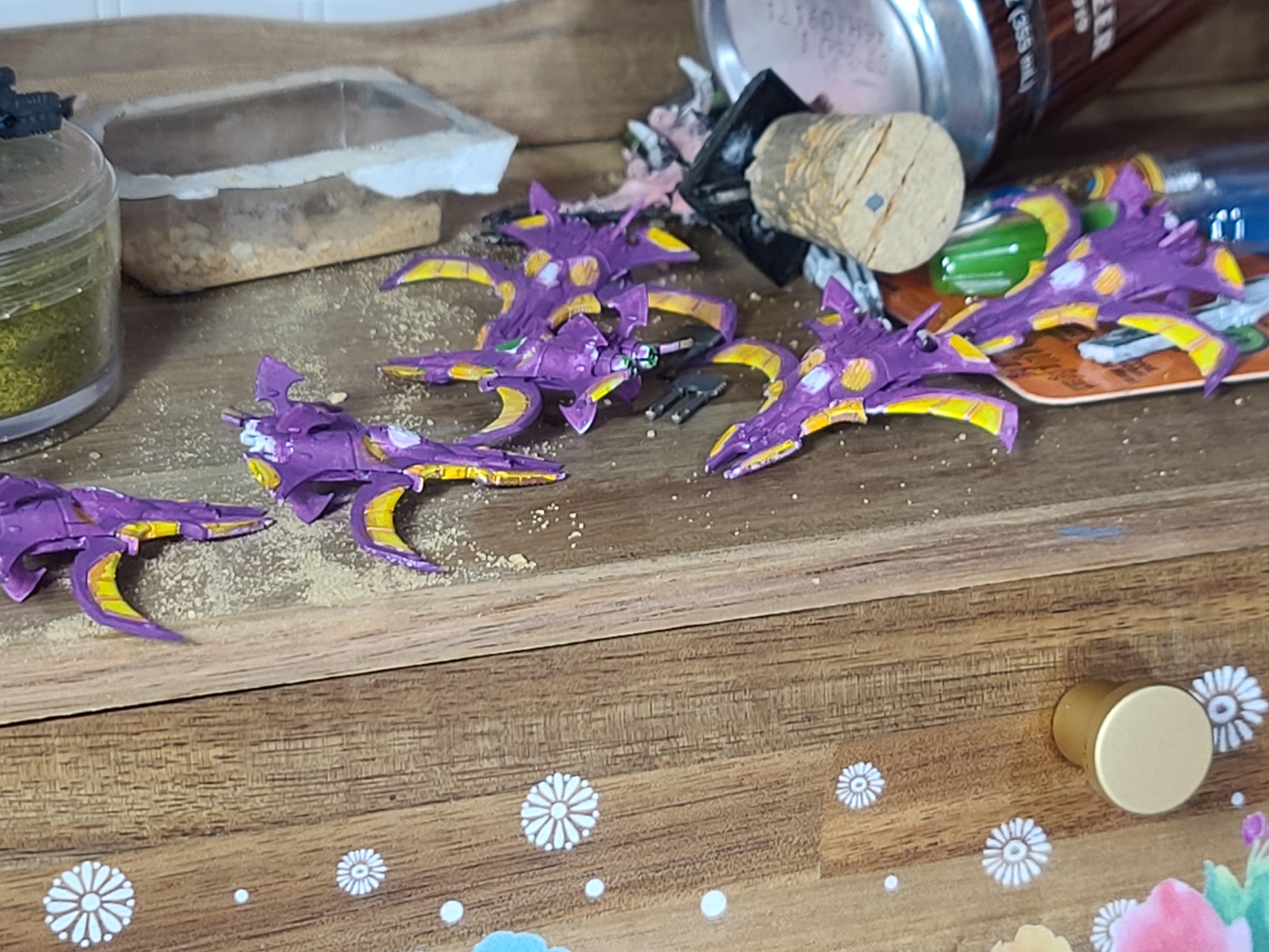 Areonautica Imperialis, Eldar, Fighter, Games Workshop, Nightwing