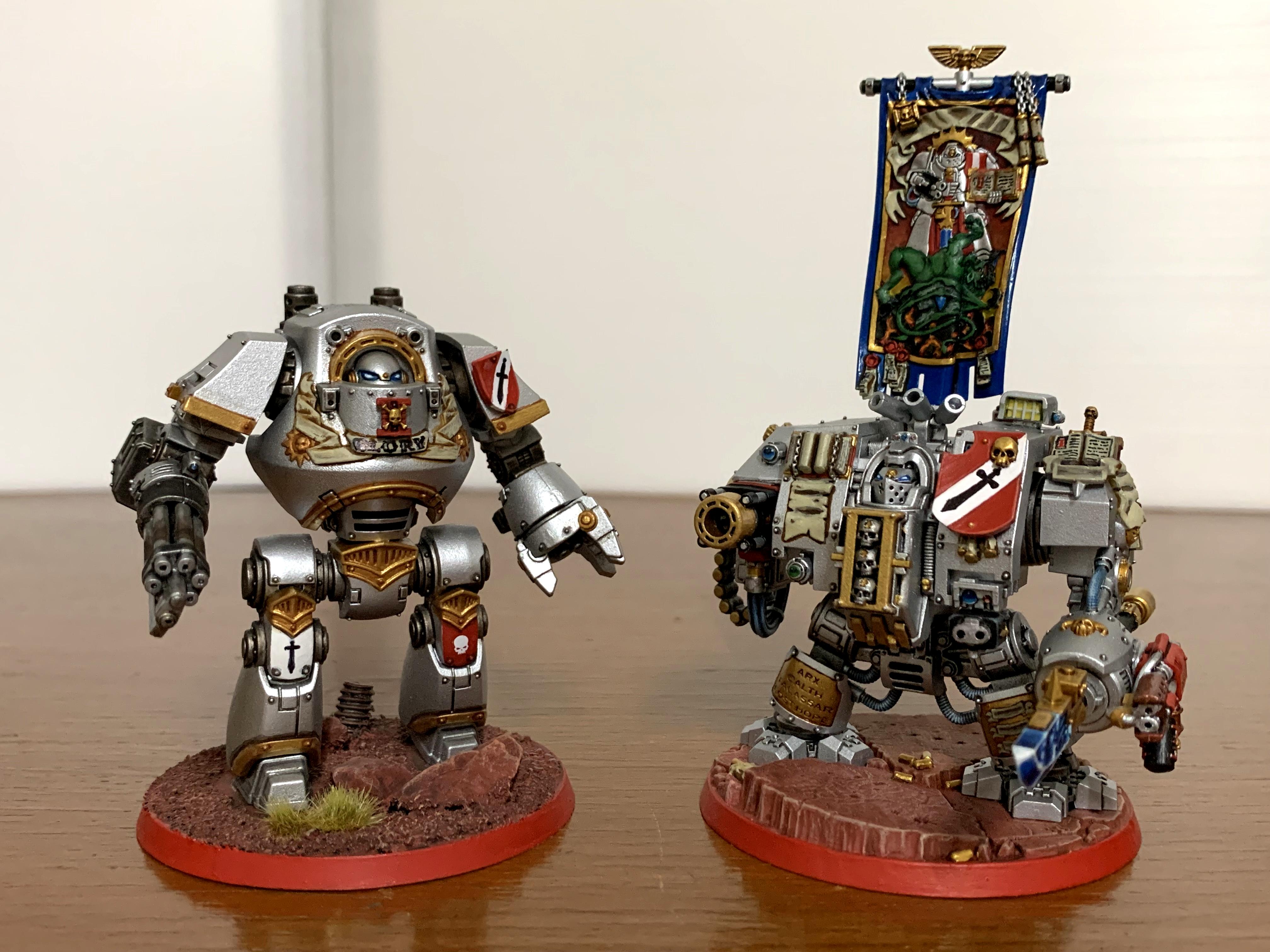 Banner, Contemptor, Dreadnought, Glaive, Grey Knights, Lascannon, Venerable