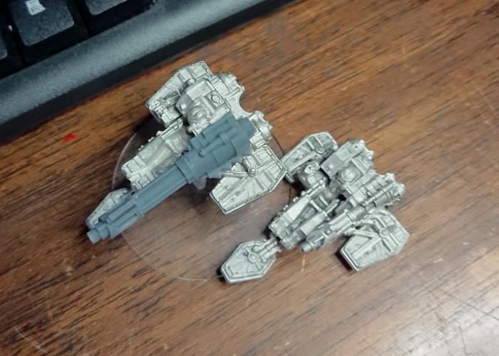 2nd Edition Heavy Destroyer WIP