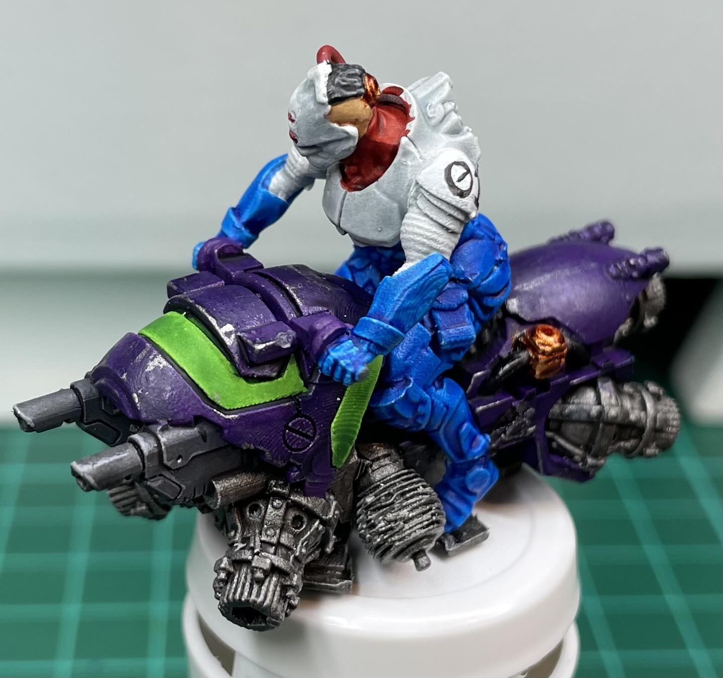 3d Print, Grav Cutter, Jetbike, Necromunda, Van Saar