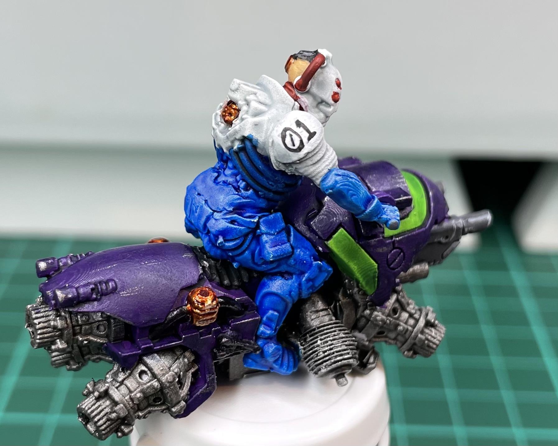 3d Print, Grav Cutter, Jetbike, Necromunda, Van Saar