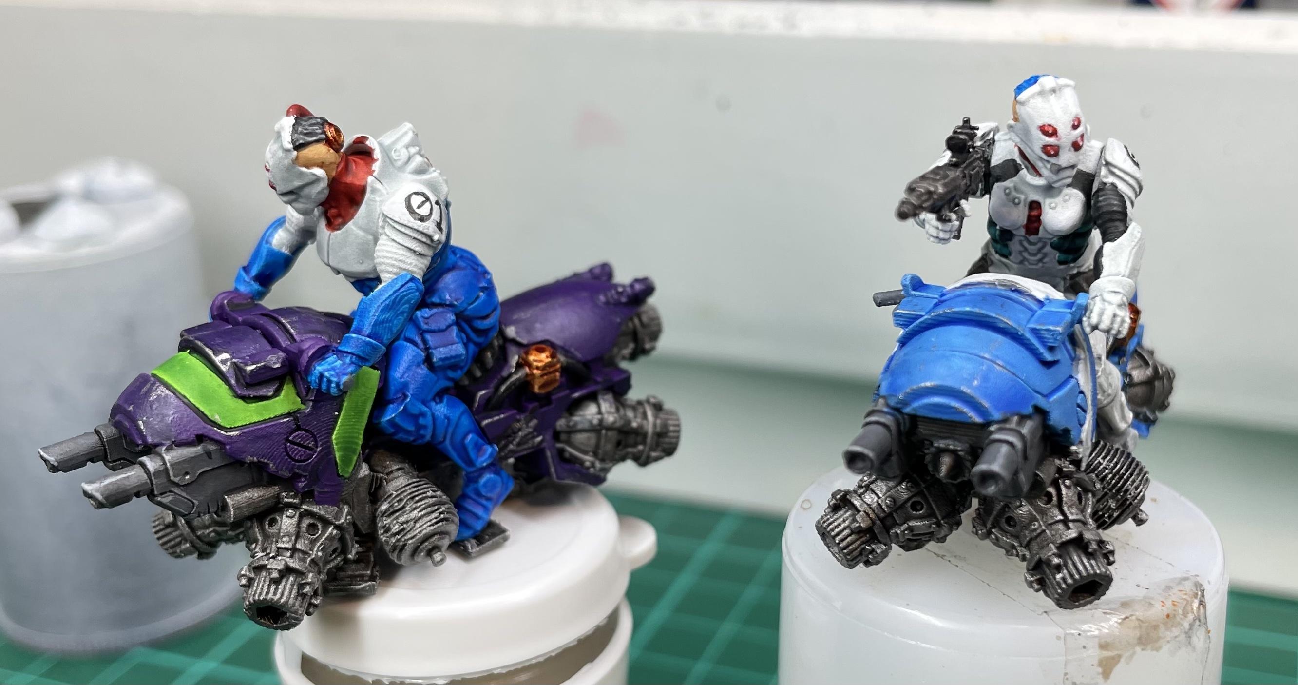 3d Print, Grav Cutter, Jetbike, Necromunda, Van Saar
