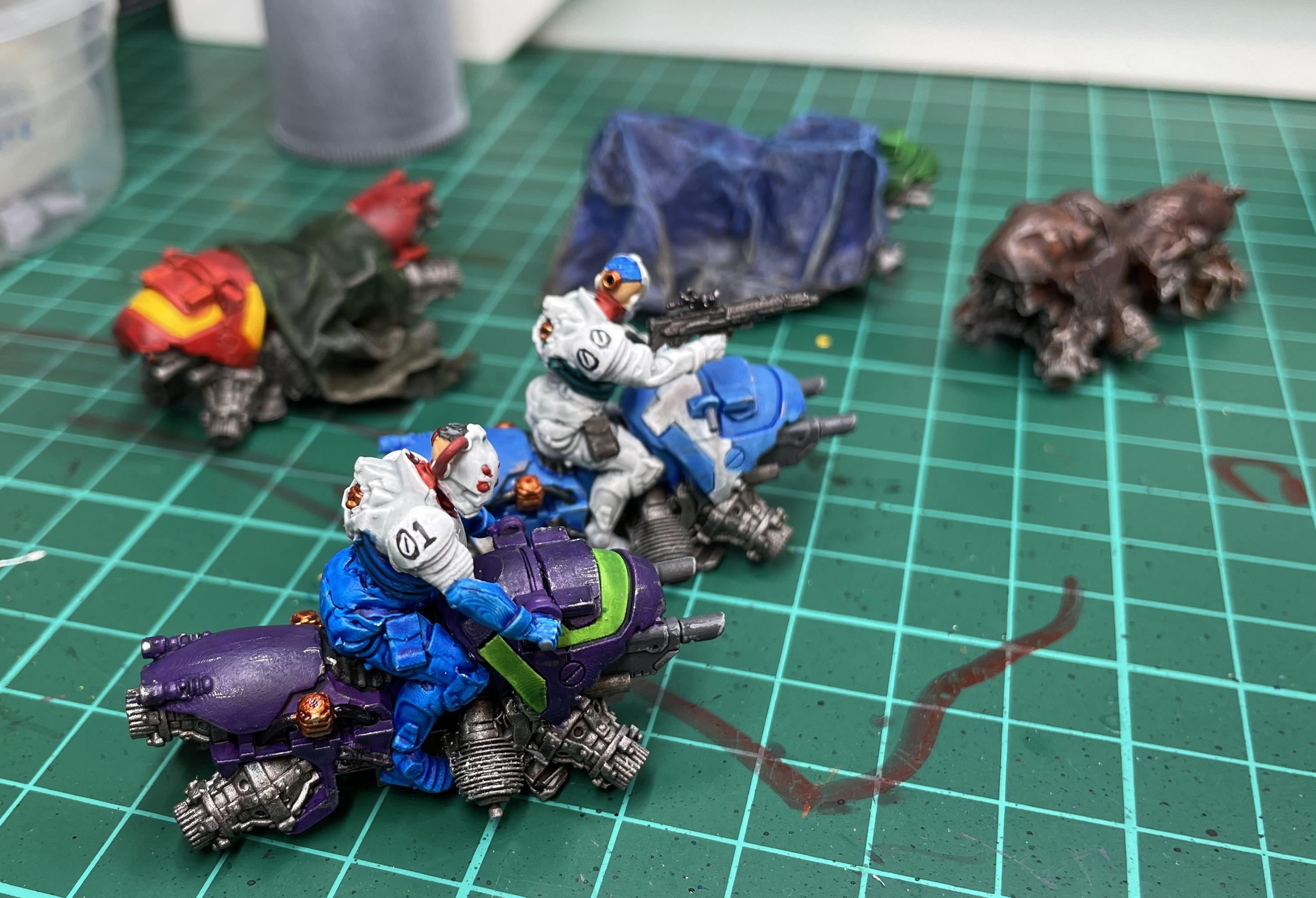 3d Print, Grav Cutter, Jetbike, Necromunda, Van Saar