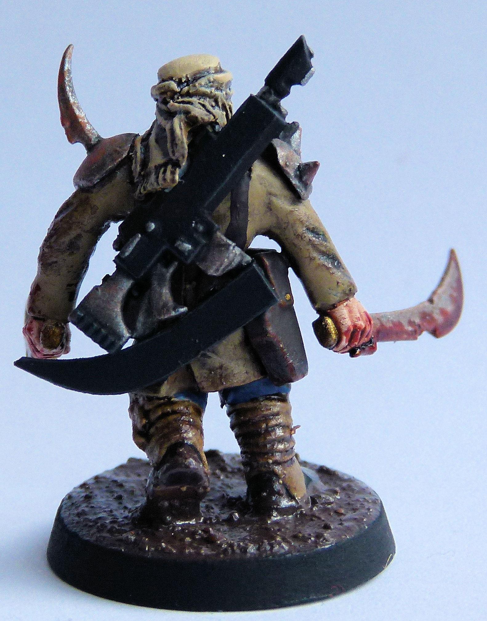 Chaos Tallarn Trooper Rear