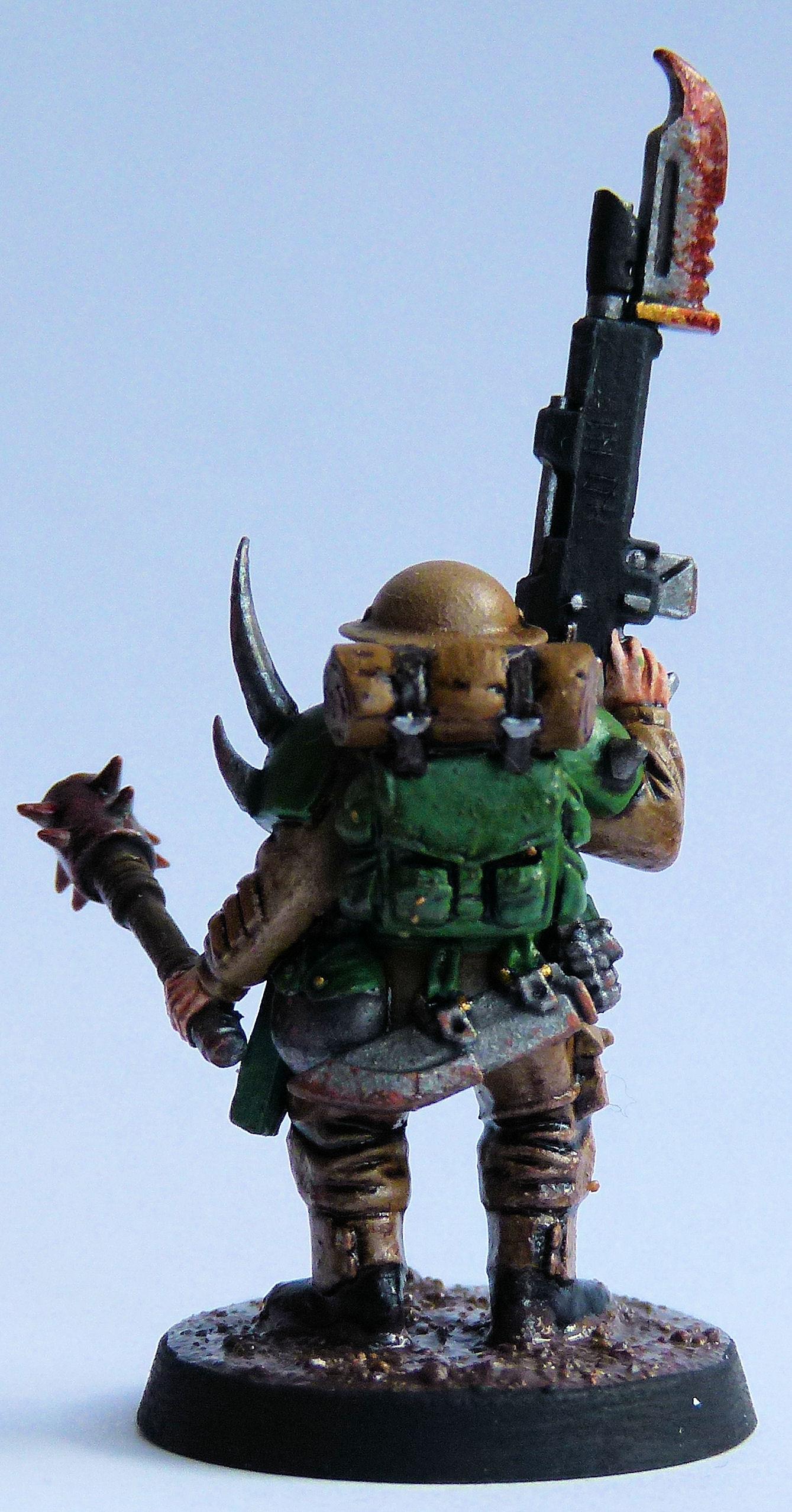 Chaos Brodium 42nd Foot Trooper Rear