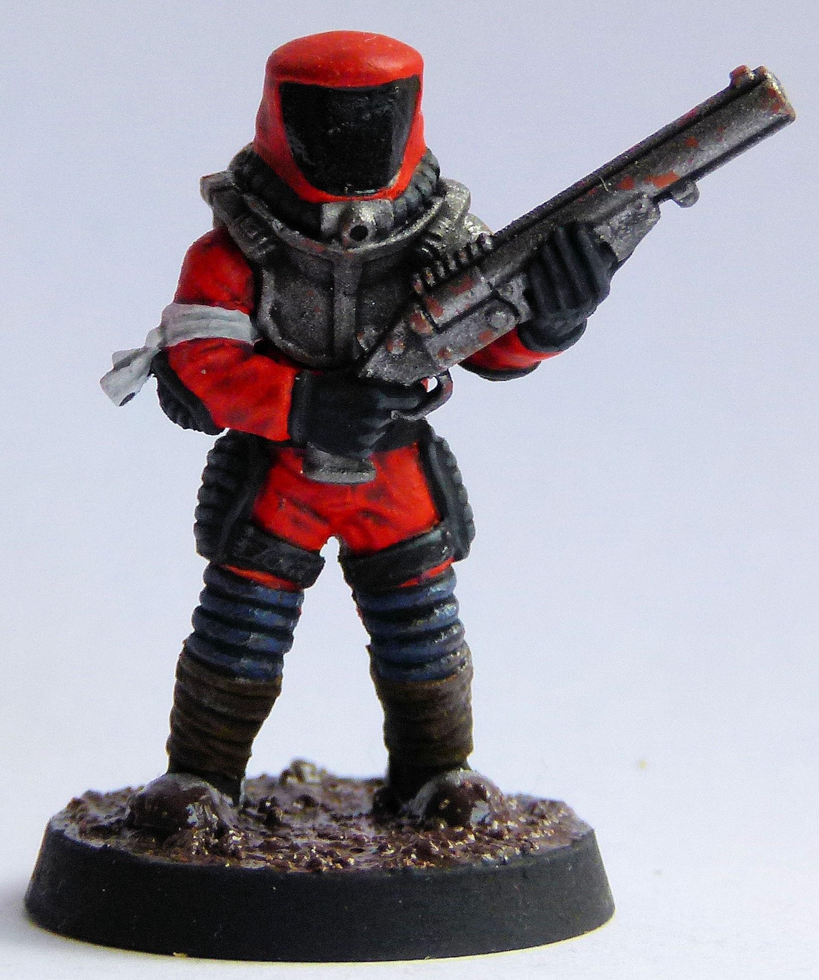 Chaos 91st Hazmatian Fusiliers Trooper Front