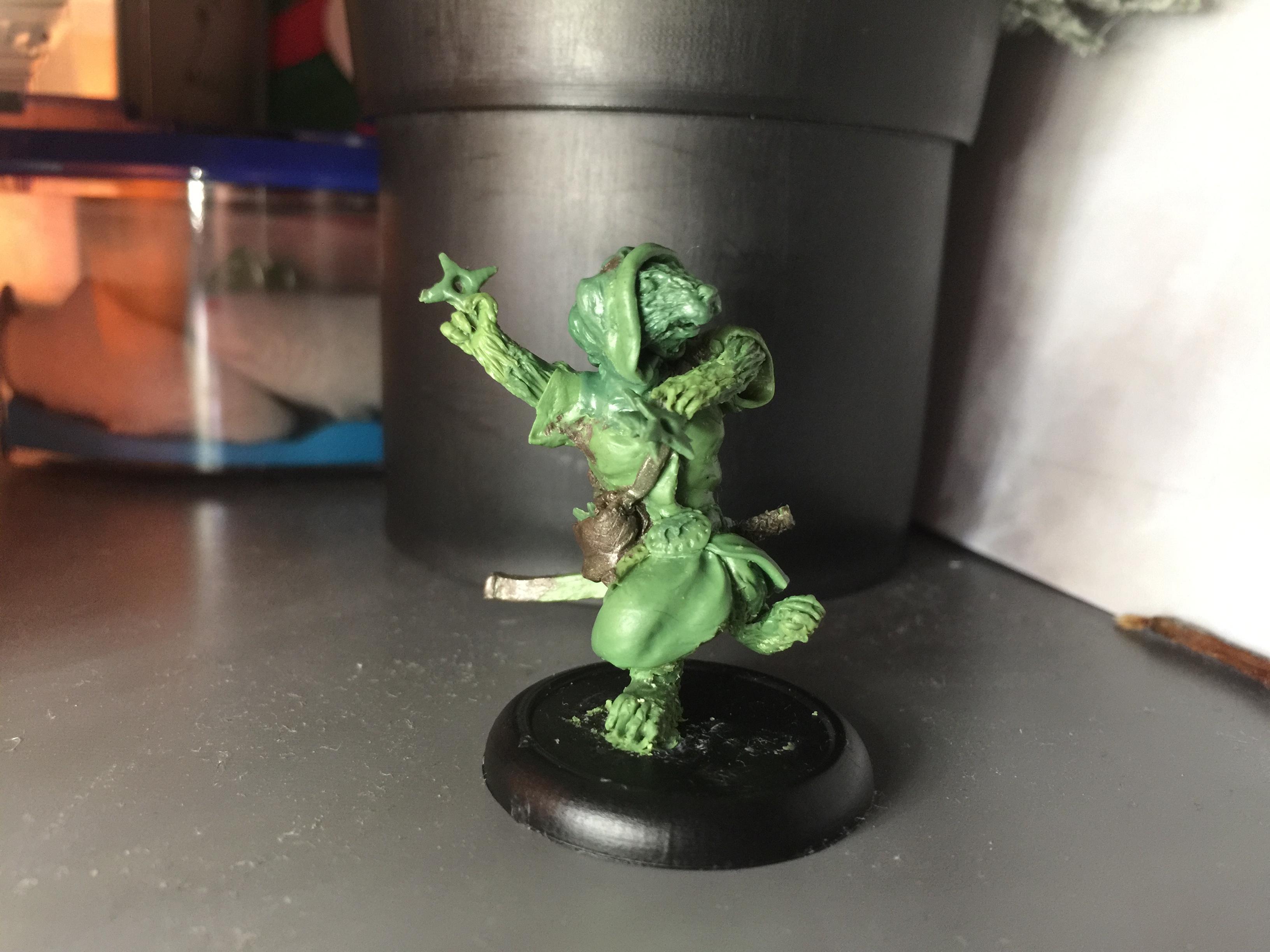 Anthropomorphic Animals, Greenstuff, Sculpting