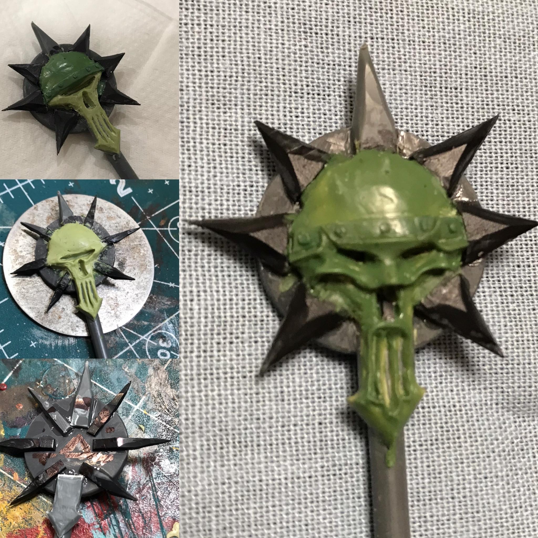 Conversion, Greenstuff, Iron Warriors, Master Of Possession, Mop, Work In Progress