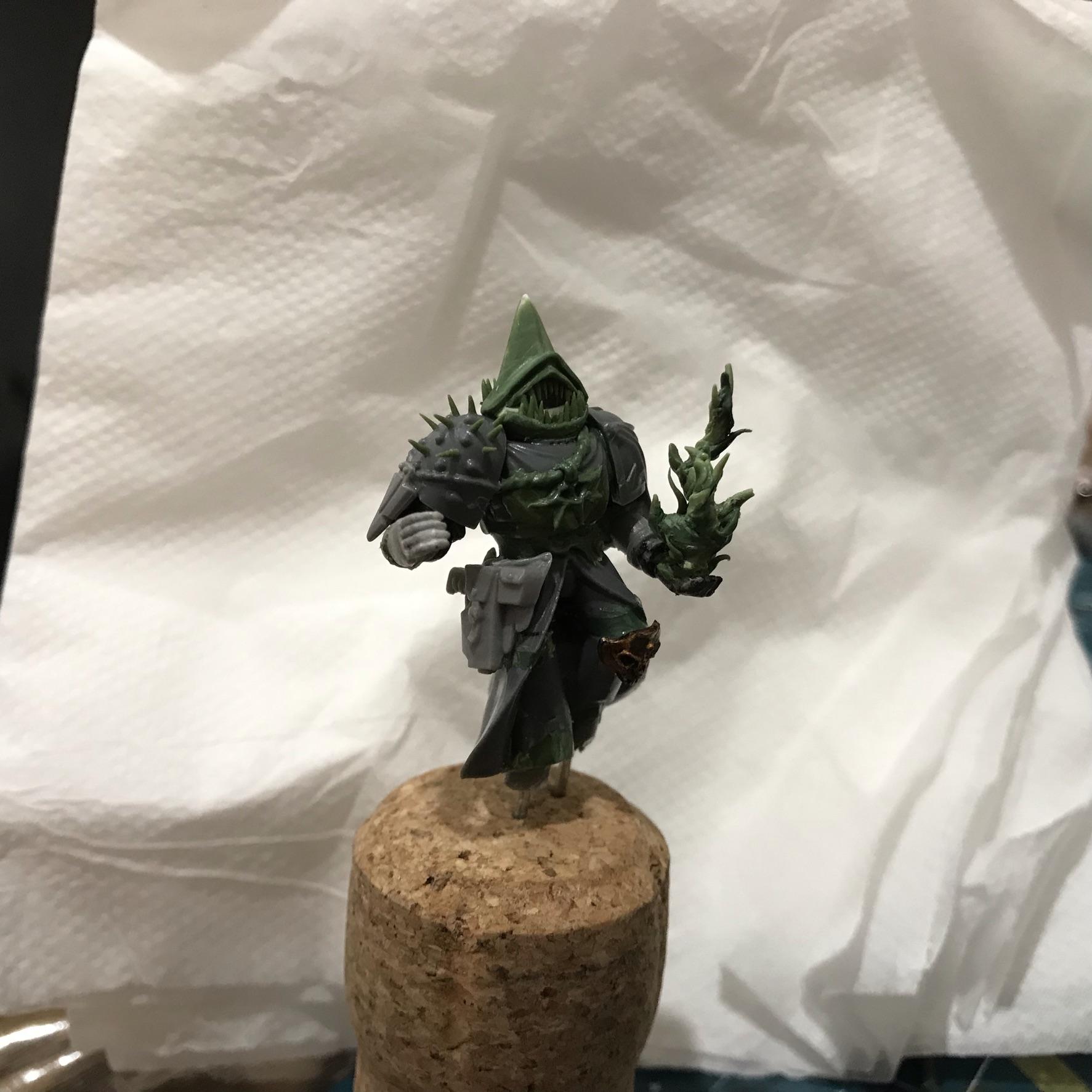 Conversion, Greenstuff, Iron Warriors, Master Of Possession, Mop, Work In Progress