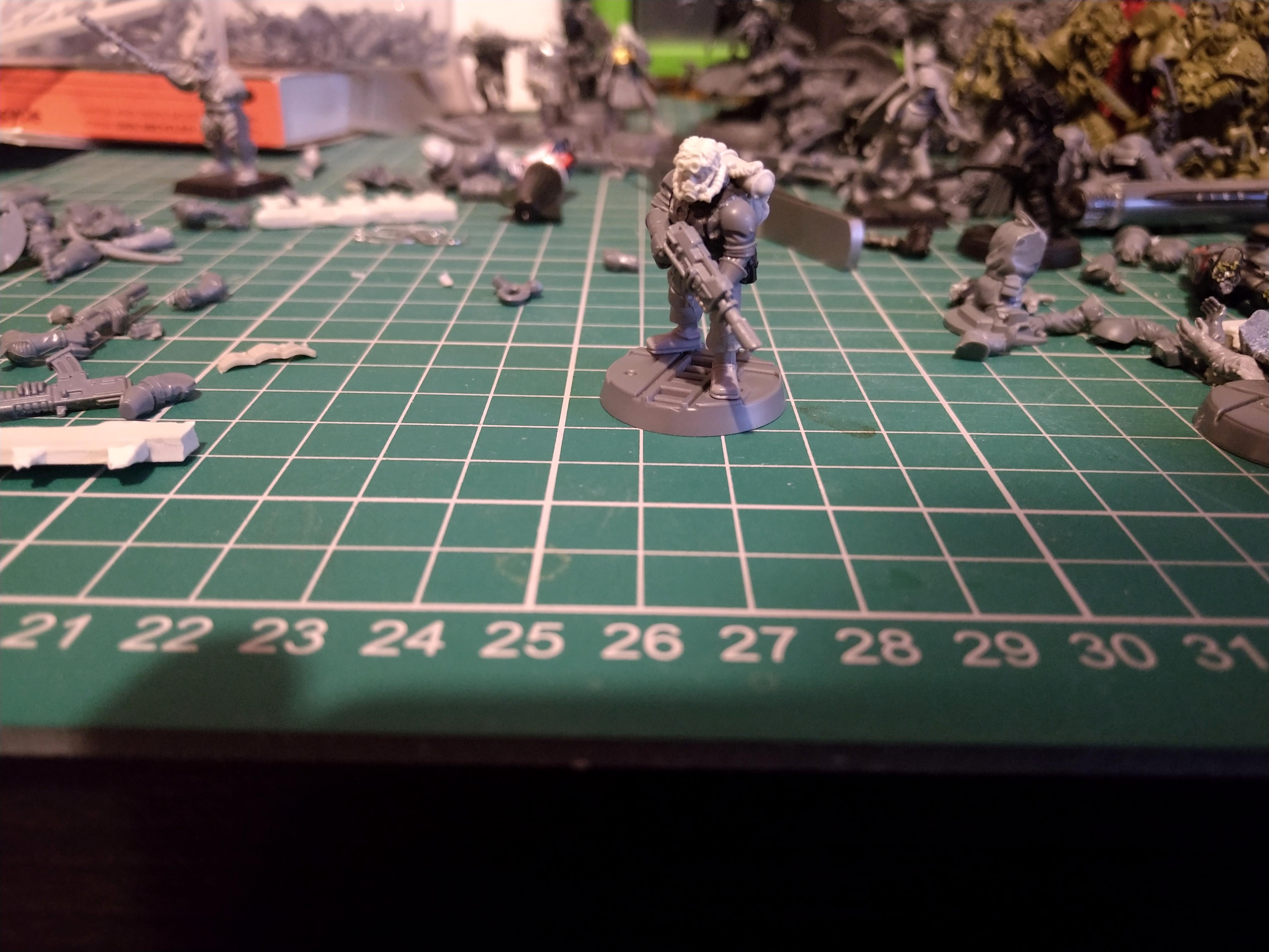 Astra Militarum, Imperial Guard, Infantry Squad, Savlar, Savlar Chem-dogs, Trooper