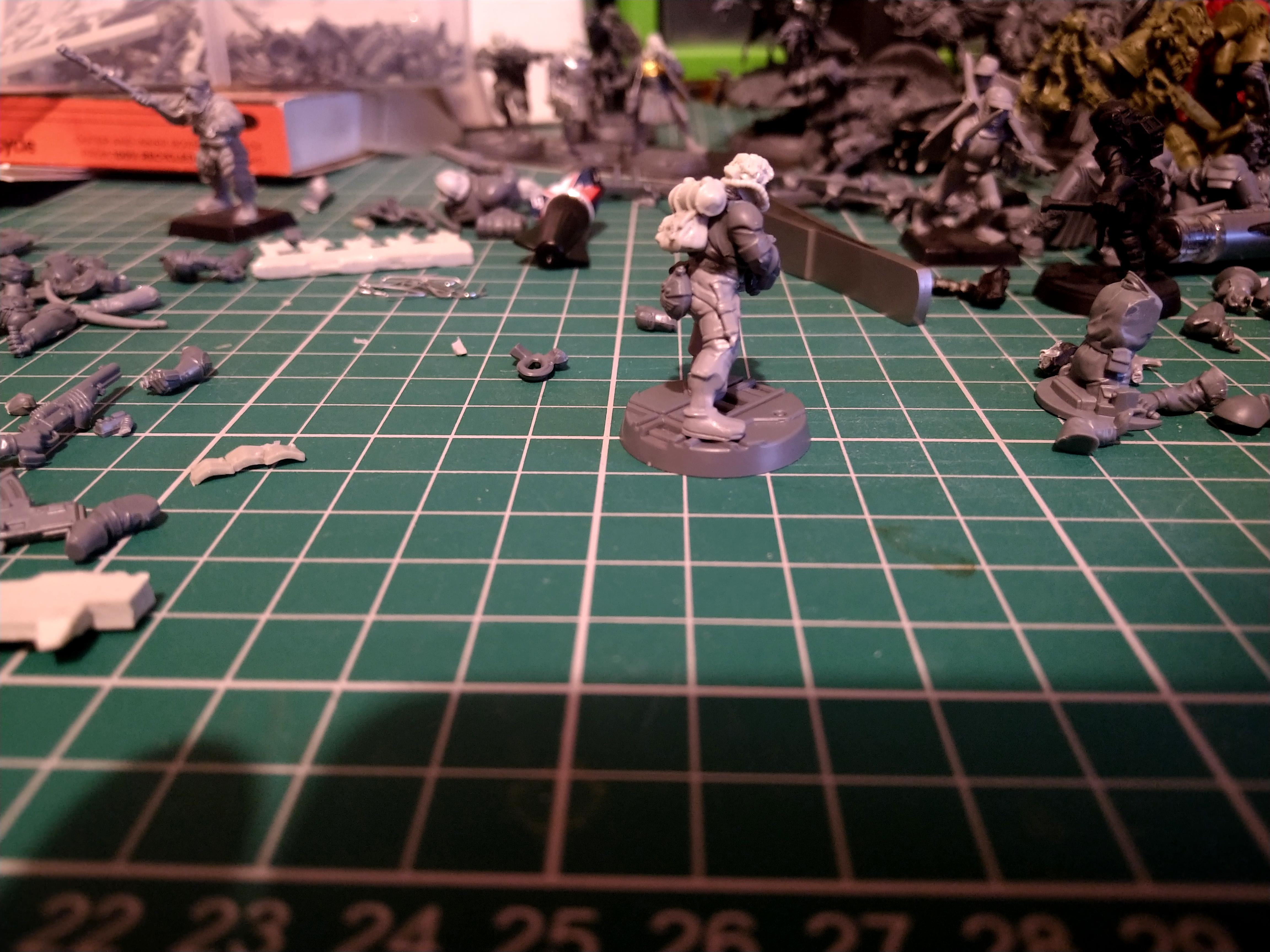 Astra Militarum, Imperial Guard, Infantry Squad, Savlar, Savlar Chem-dogs, Trooper