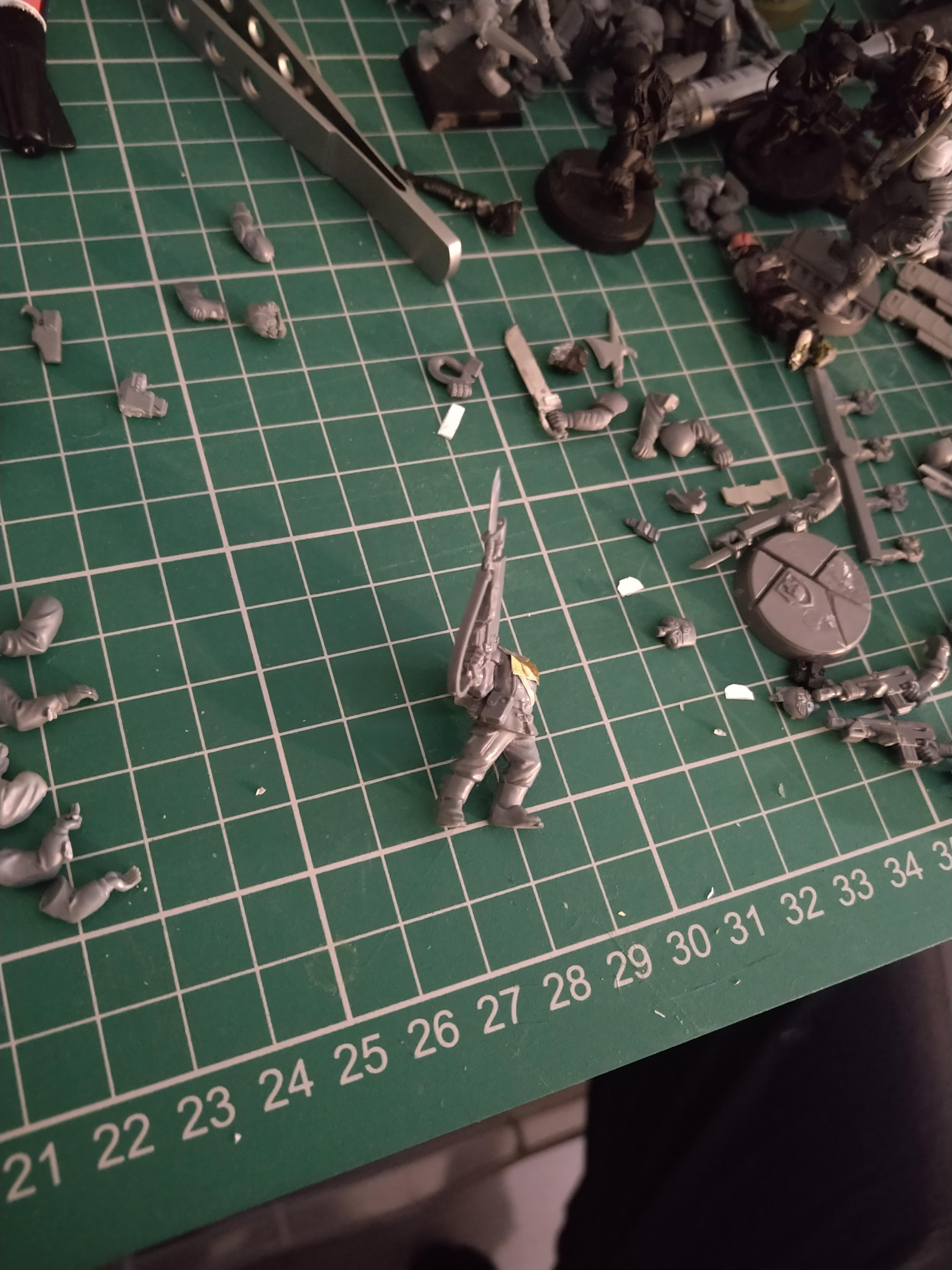 Astra Militarum, Imperial Guard, Infantry Squad, Savlar, Savlar Chem-dogs, Trooper