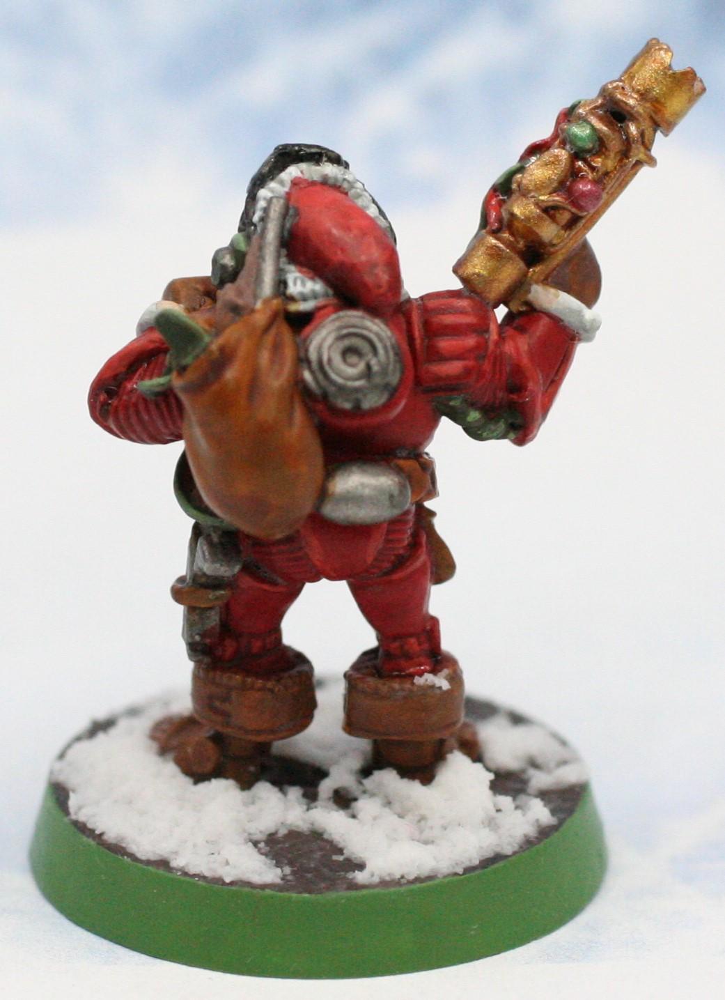 Space Santa back
