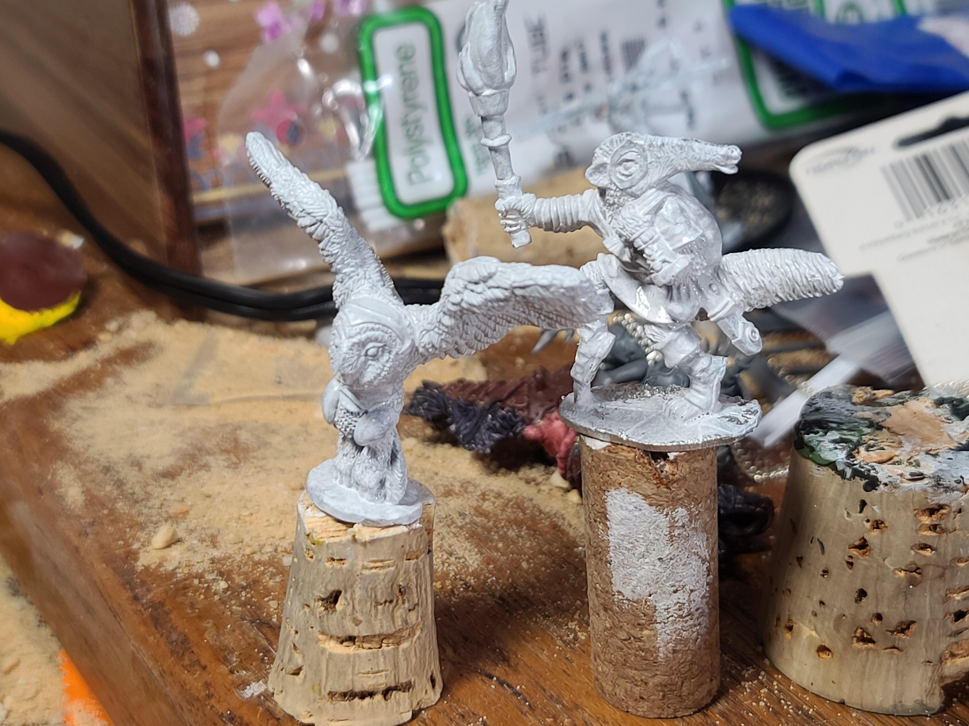 Animal Adventurers, Anteater, Badgers And Burrows, Dark Sword Miniatures, Furry, Oathsworn Miniatures, Owl, Theif